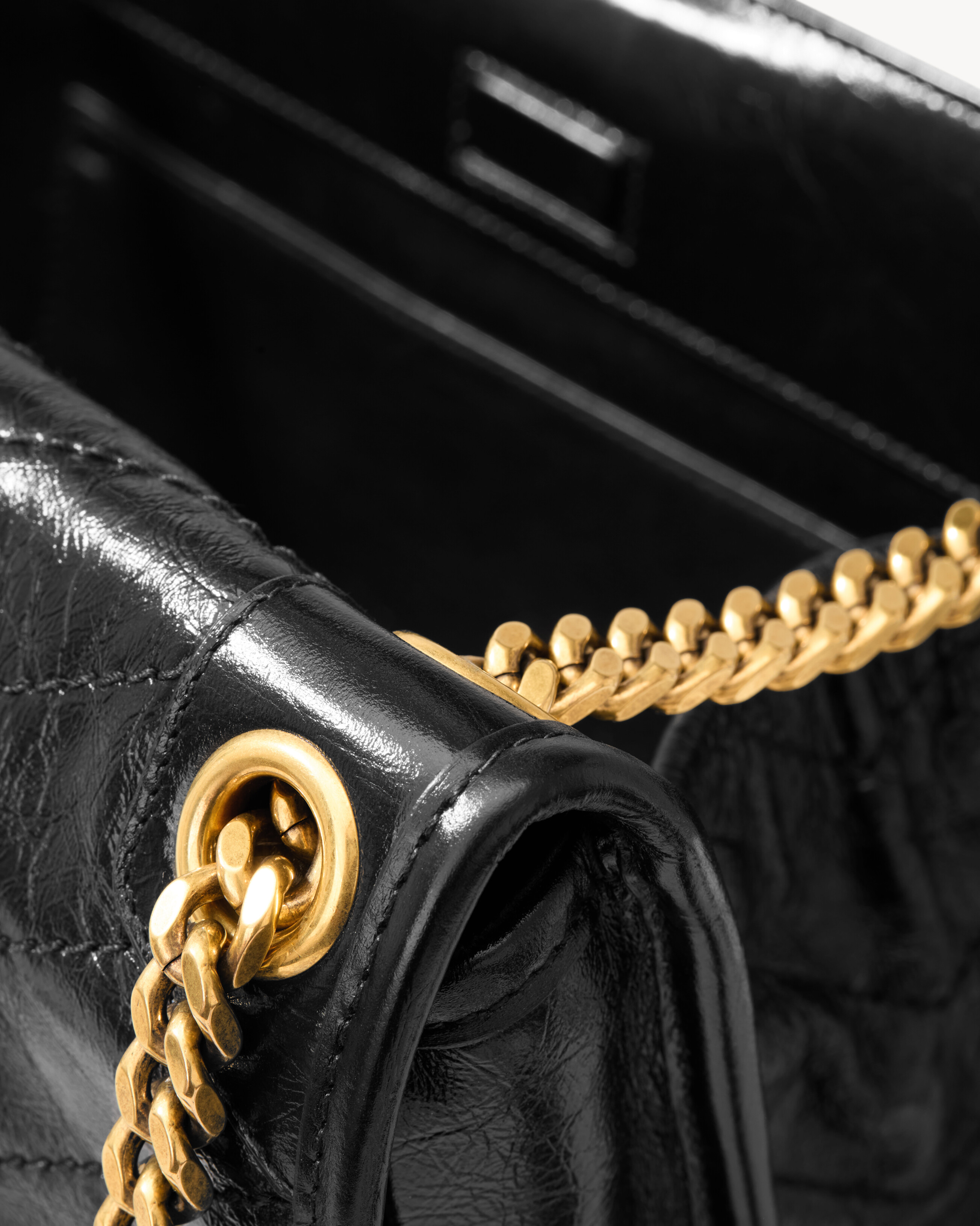 NIKI TRIPOUCH in vintage leather