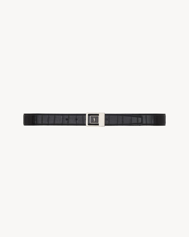 LA 66 belt in eel