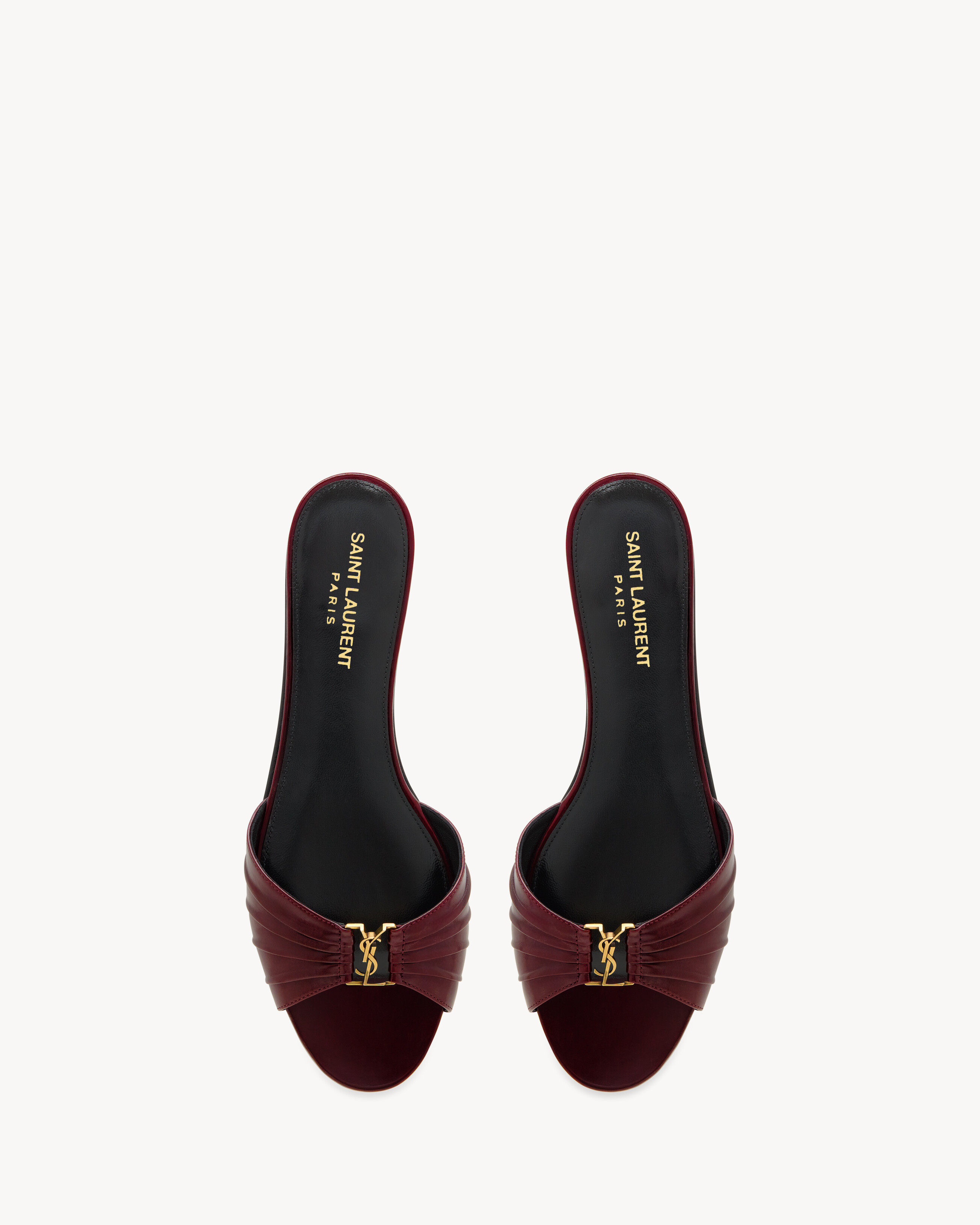 BABYLONE sandales en cuir lisse