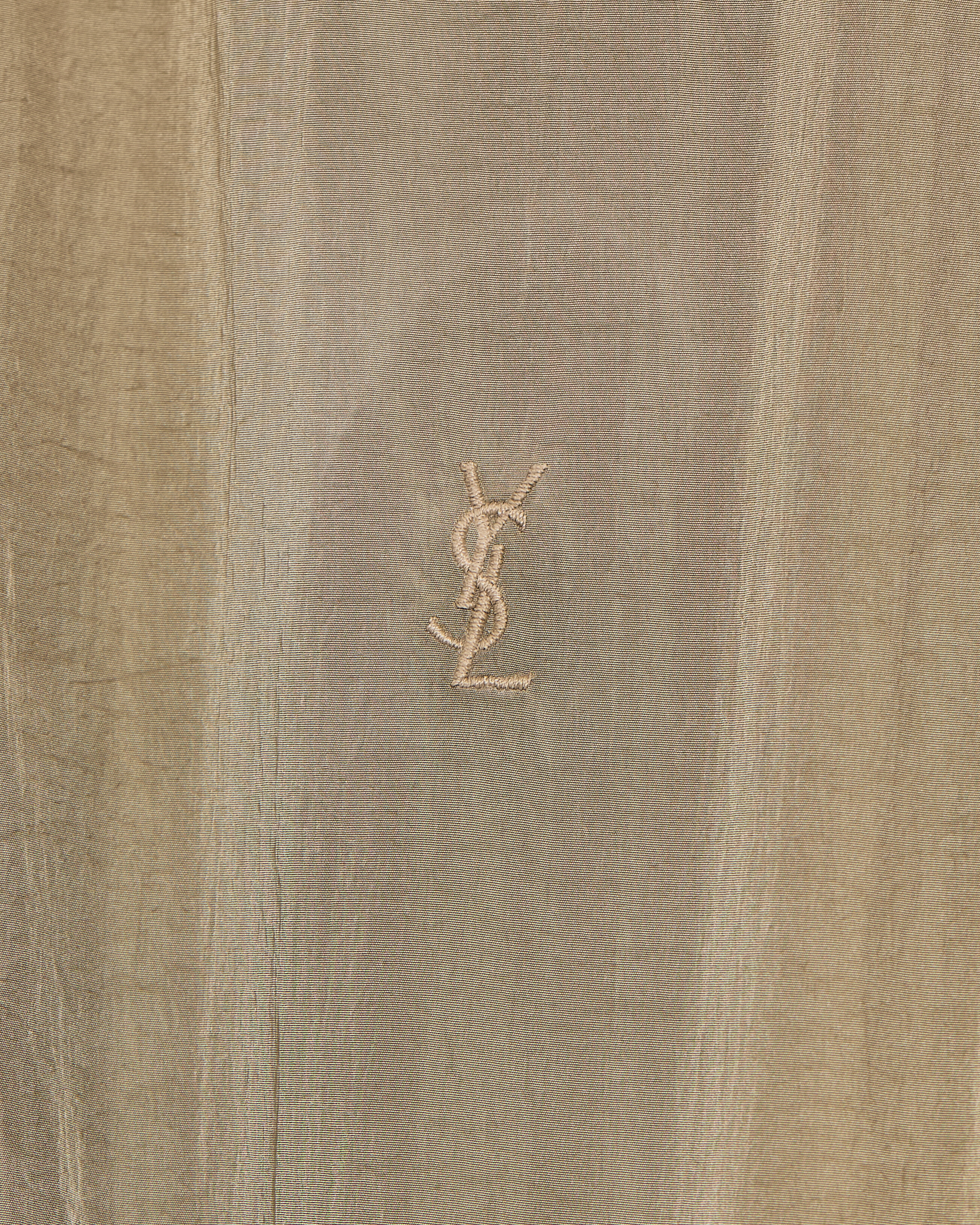 windbreaker in crinkled canvas