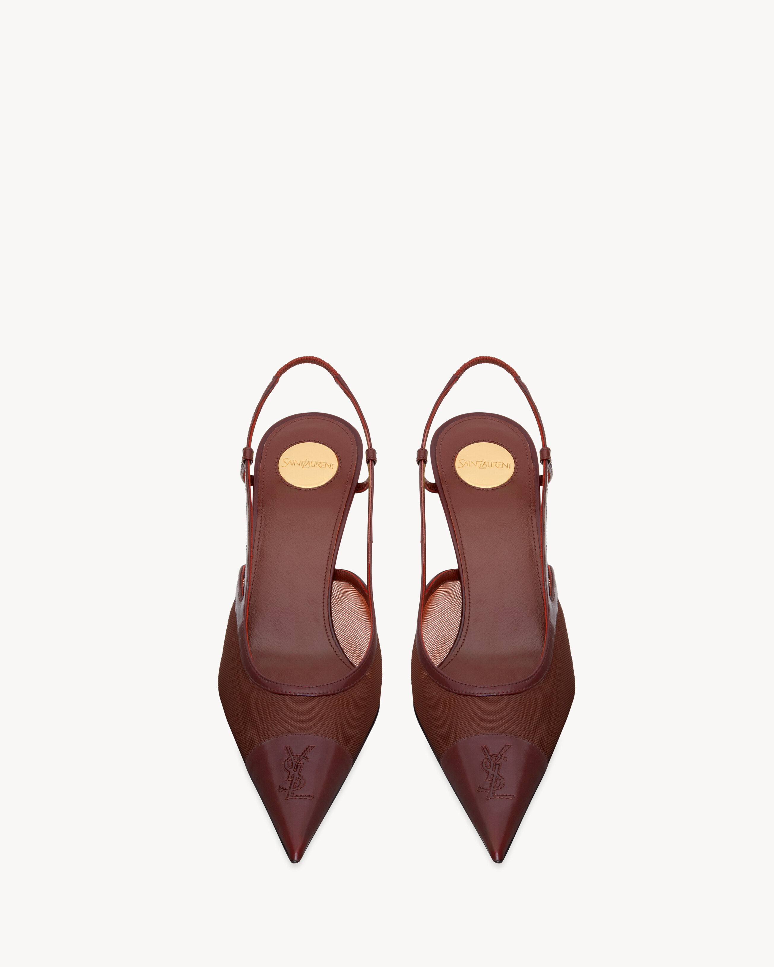 RENÉE slingback pumps in mesh