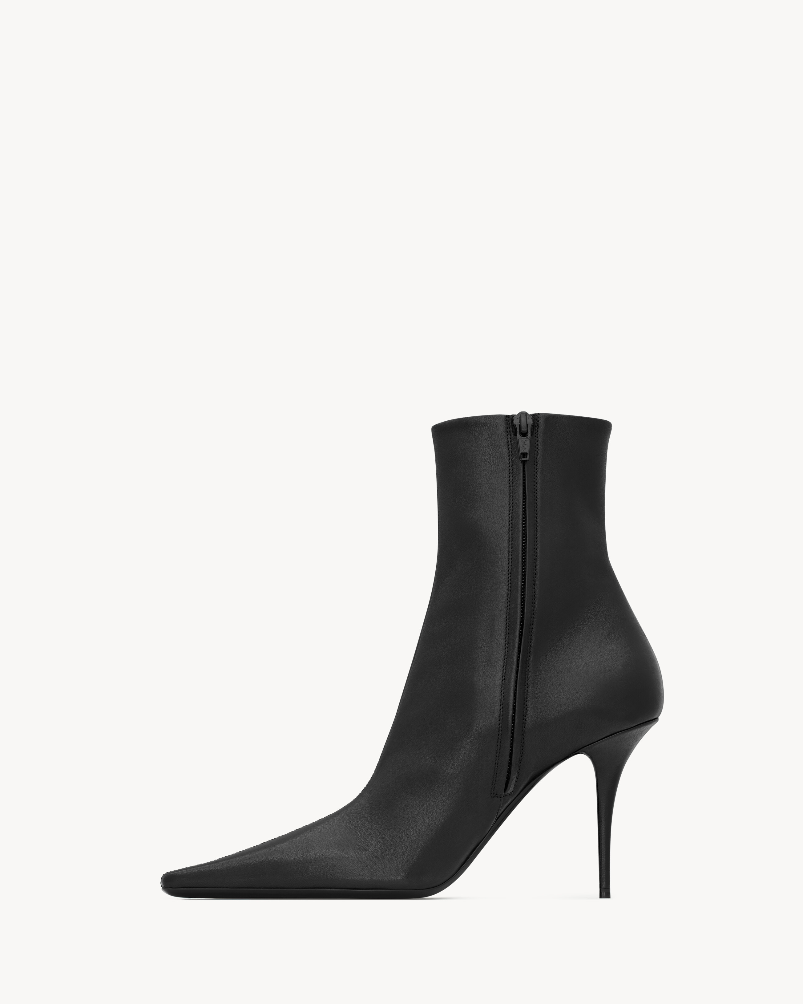 ASHLEY booties in smooth leather