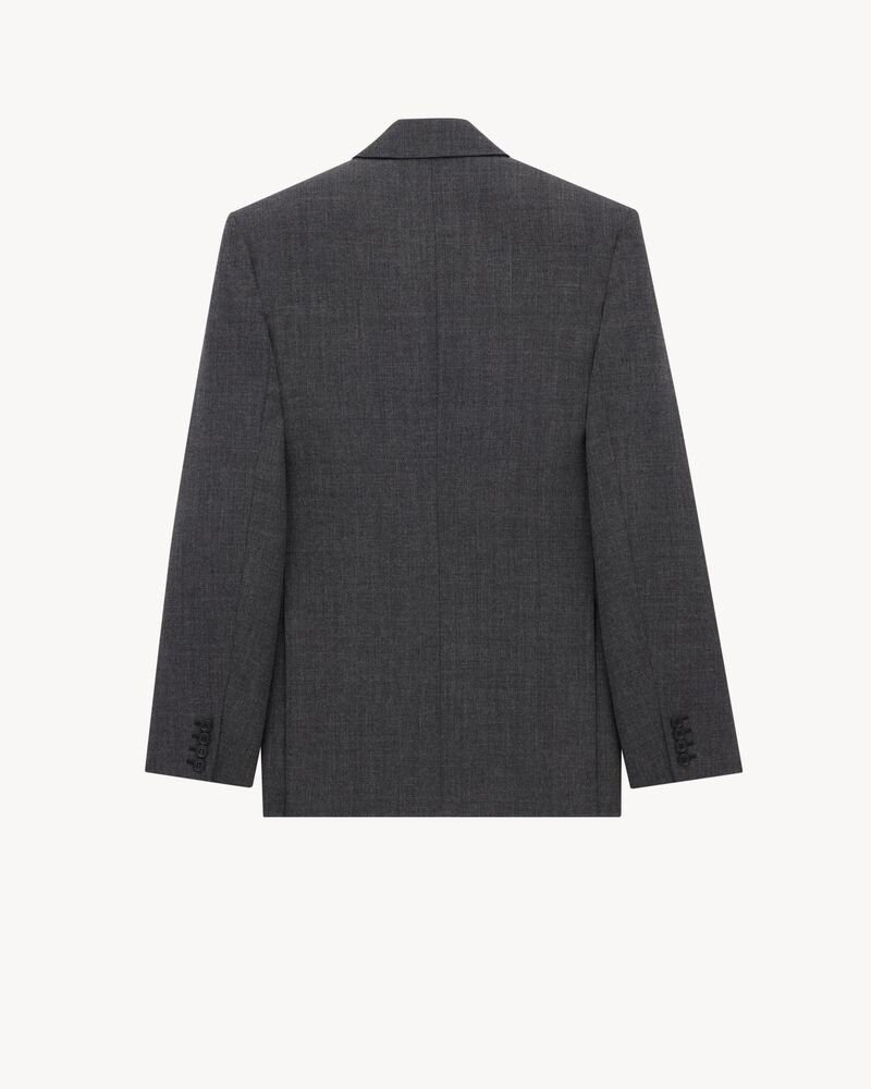 double-breasted jacket in wool