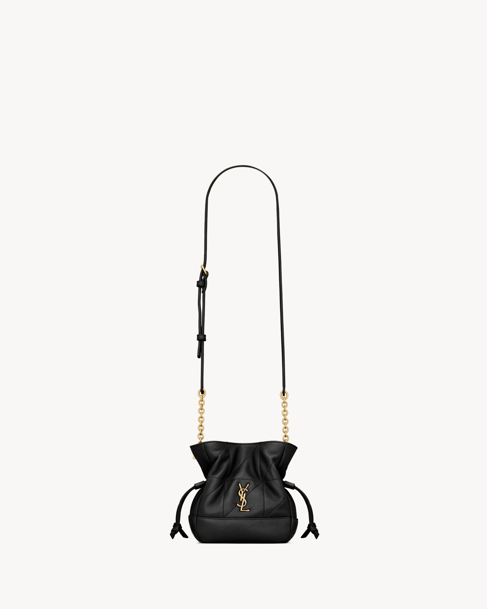 JAMIE mini shoulder pouch in lambskin — 859174AAB321000