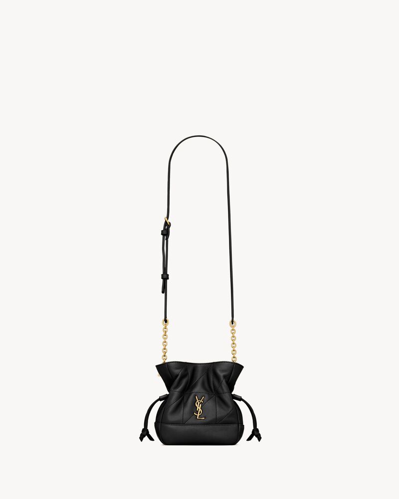 JAMIE mini shoulder pouch in lambskin