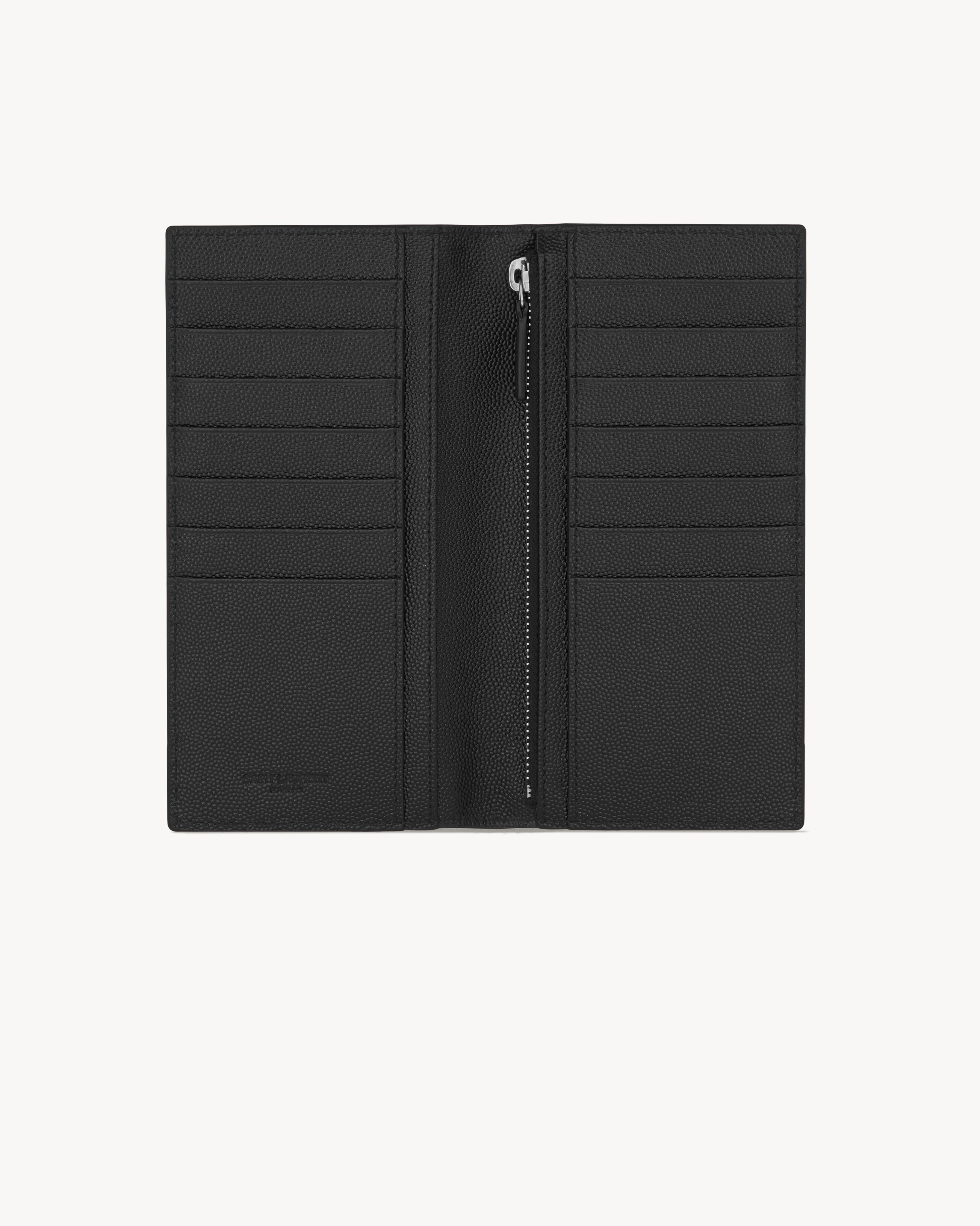 クラシック サンローラン コンチネンタルウォレット（グレインパウダーテクスチャードレザー）
