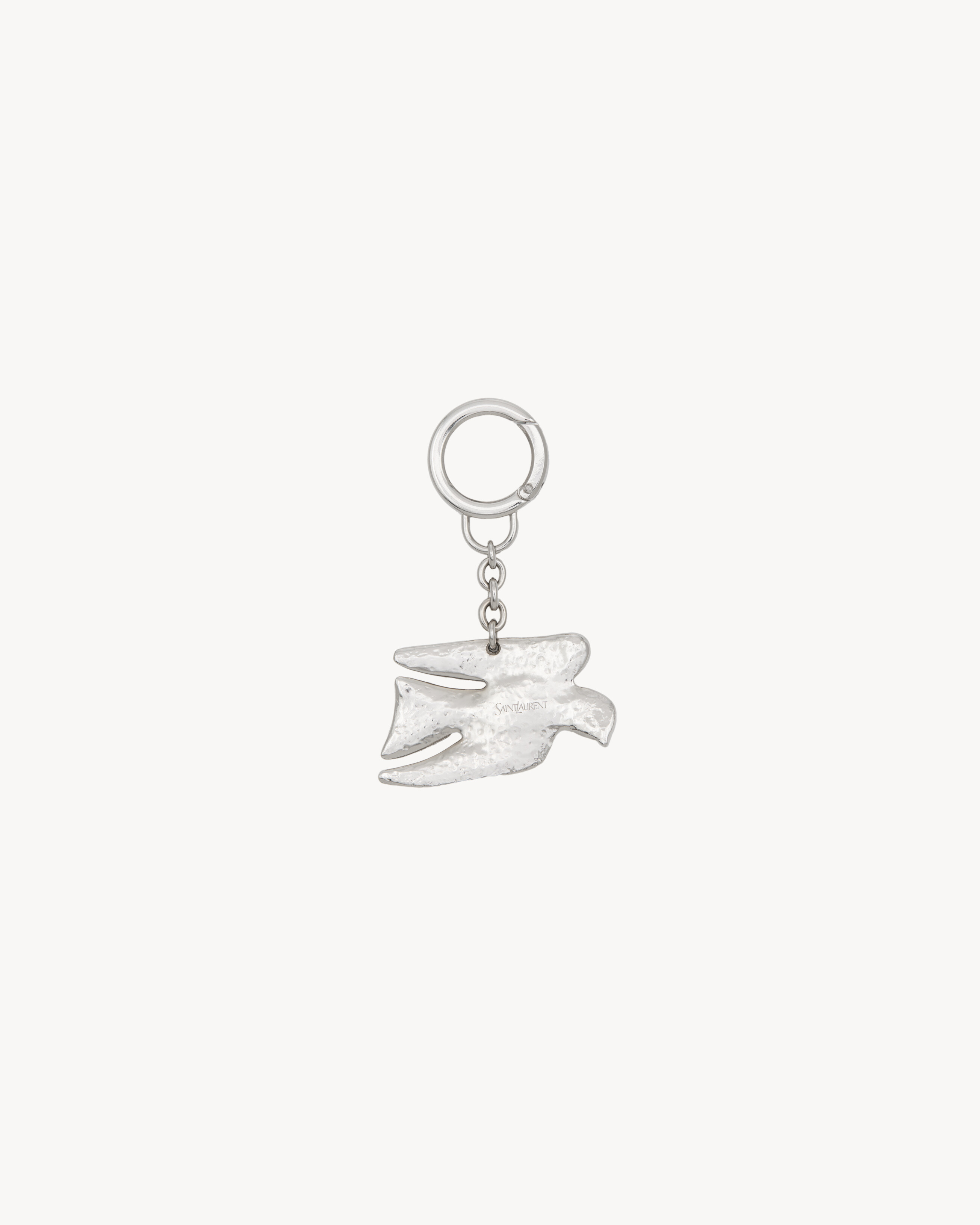 DOVE KEYRING IN BRASS