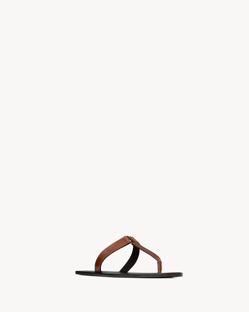 BABYLONE slides in smooth leather