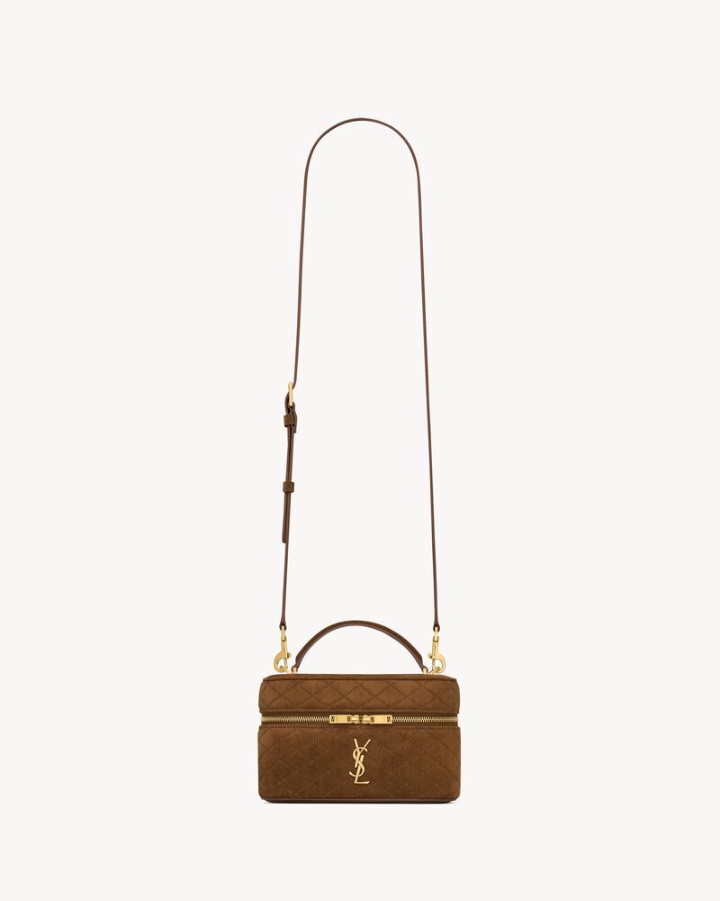 GABY vanity bag in suede