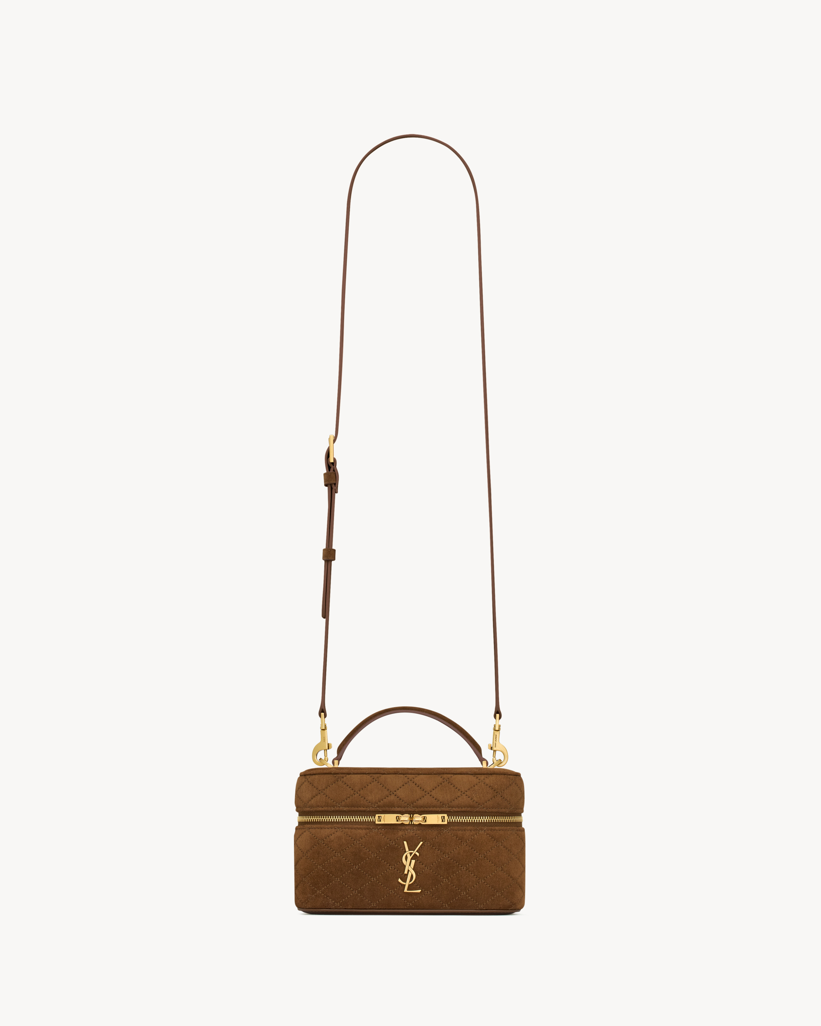 GABY vanity bag in suede