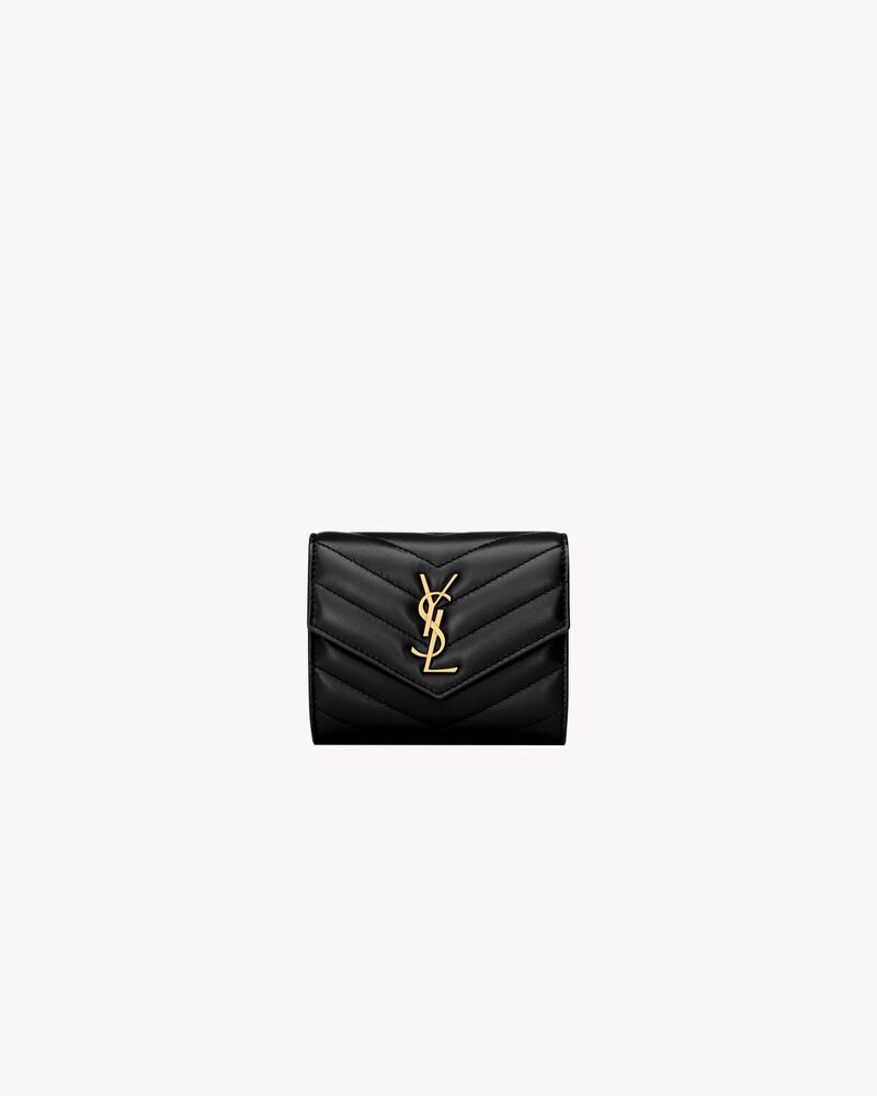 CASSANDRE MATELASSÉ MULTI-FOLD WALLET IN LAMBSKIN