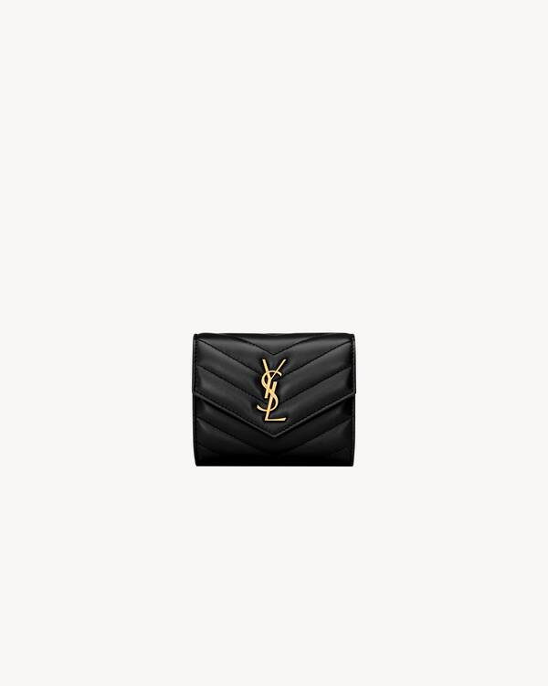 CASSANDRE MATELASSÉ MULTI-FOLD WALLET IN LAMBSKIN