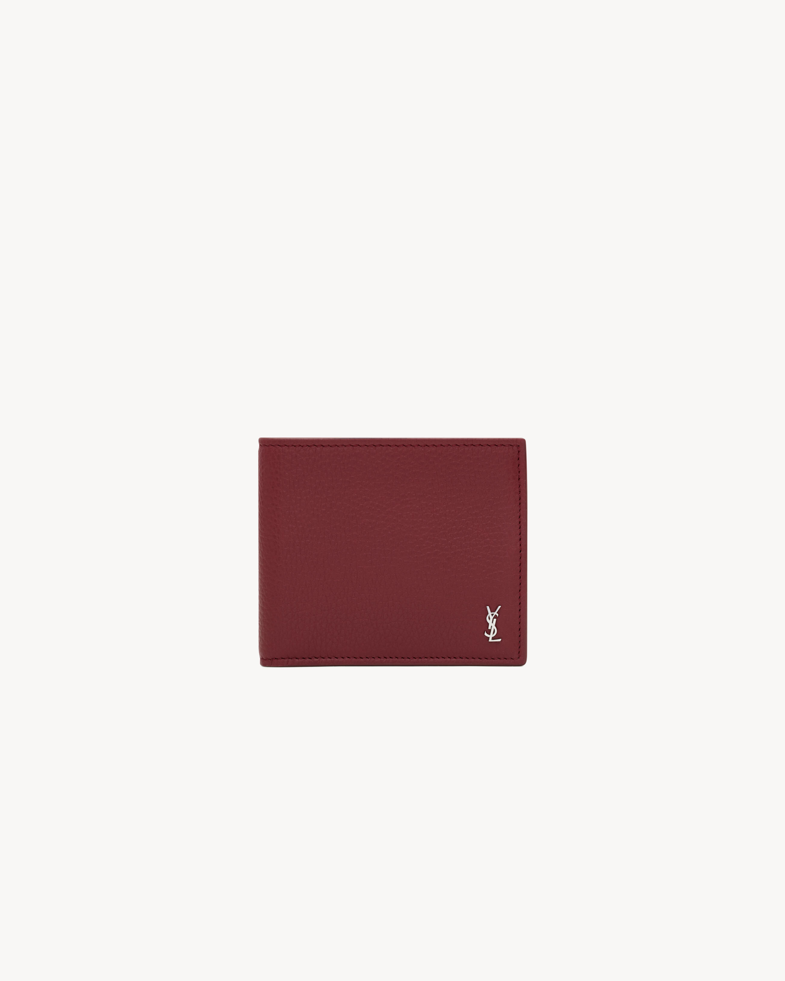 TINY CASSANDRE EAST/WEST WALLET IN GRAINED LEATHER