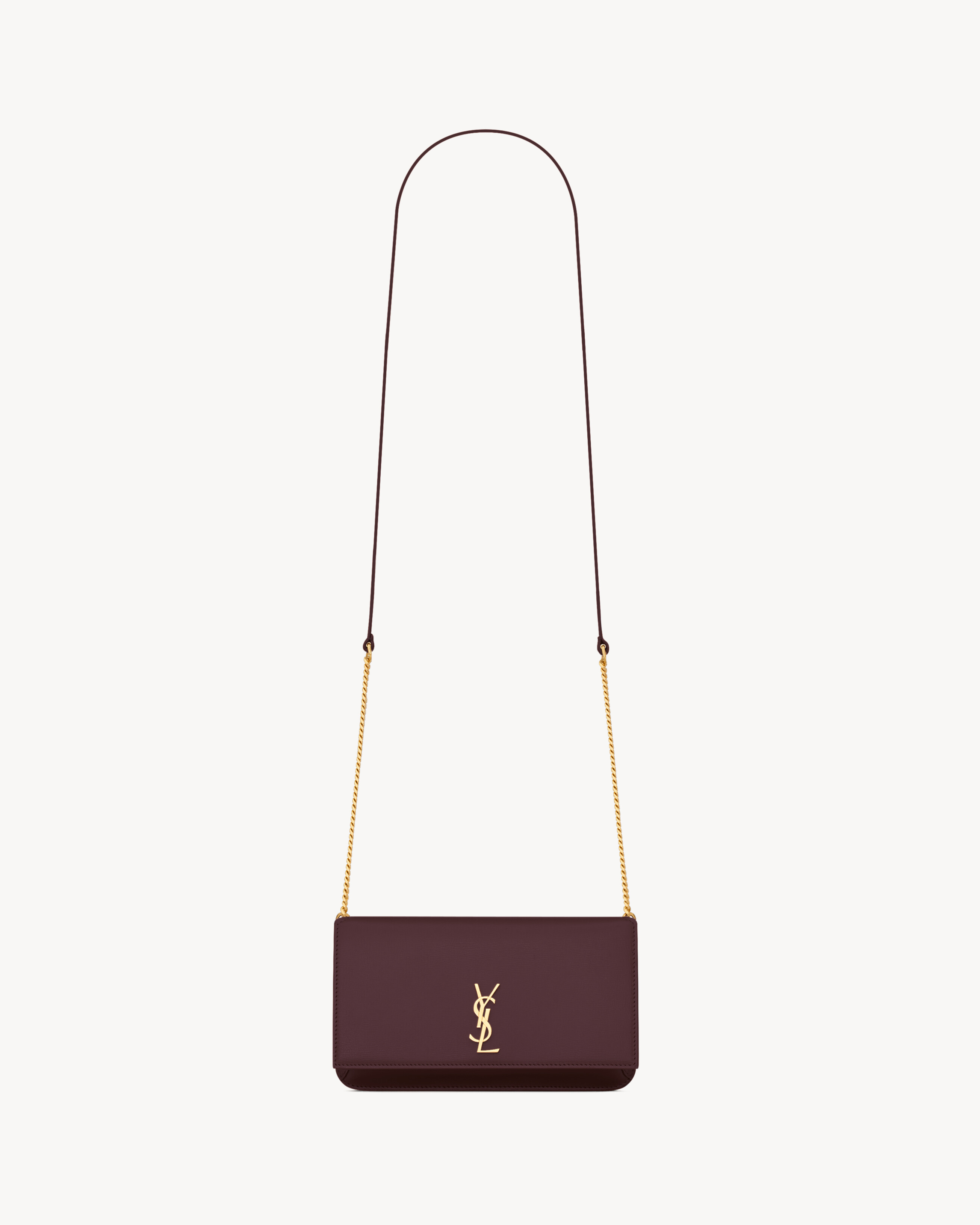 CASSANDRE phone holder in smooth leather