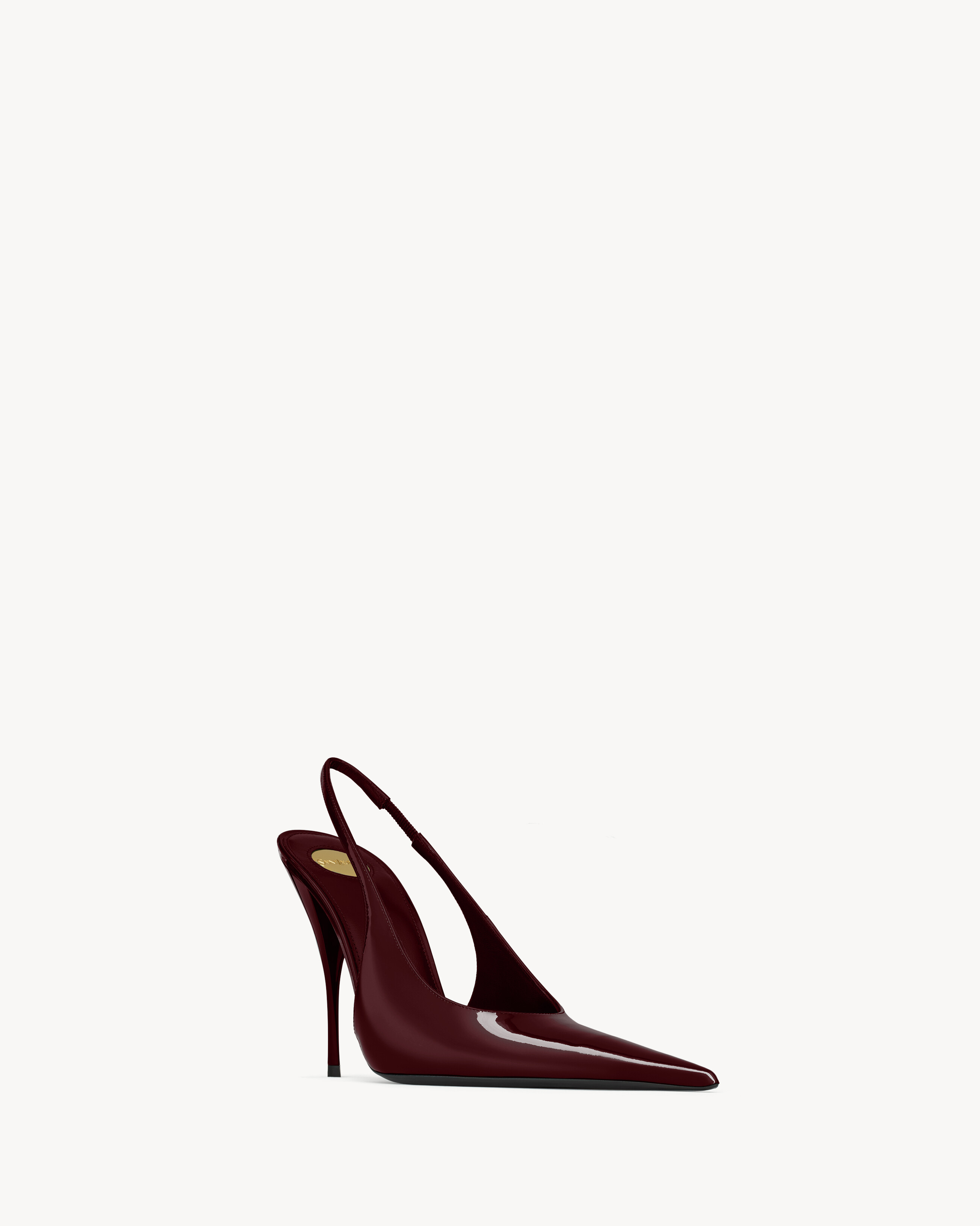 P.A.R.I.S. slingback pumps in patent leather