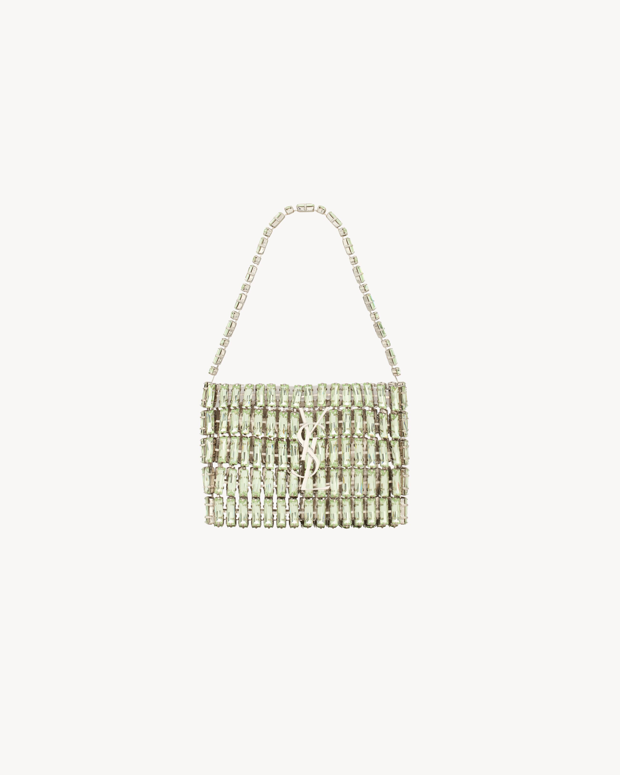 Borsa EVENING micro con cristalli