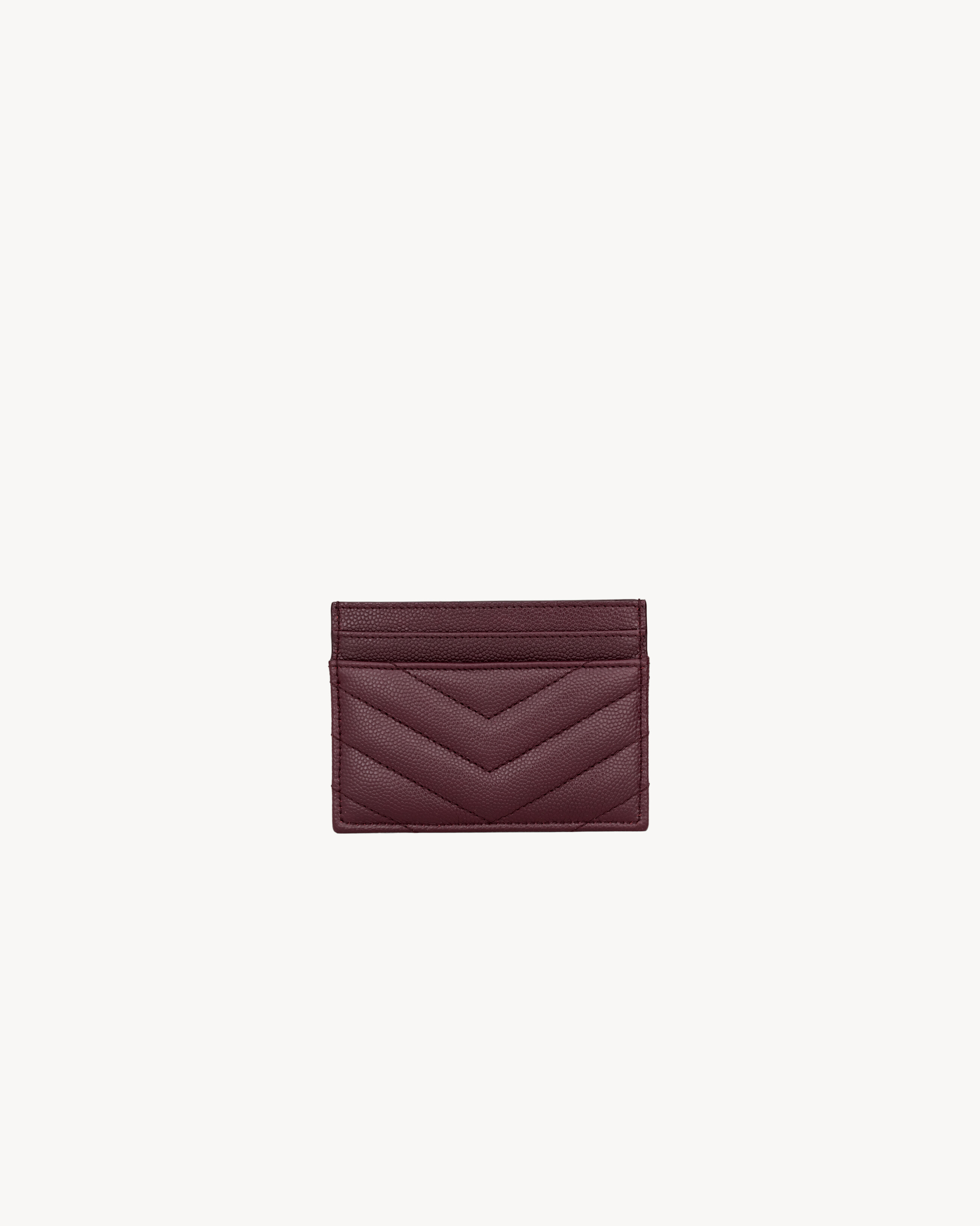 CASSANDRE card case in GRAIN DE POUDRE leather
