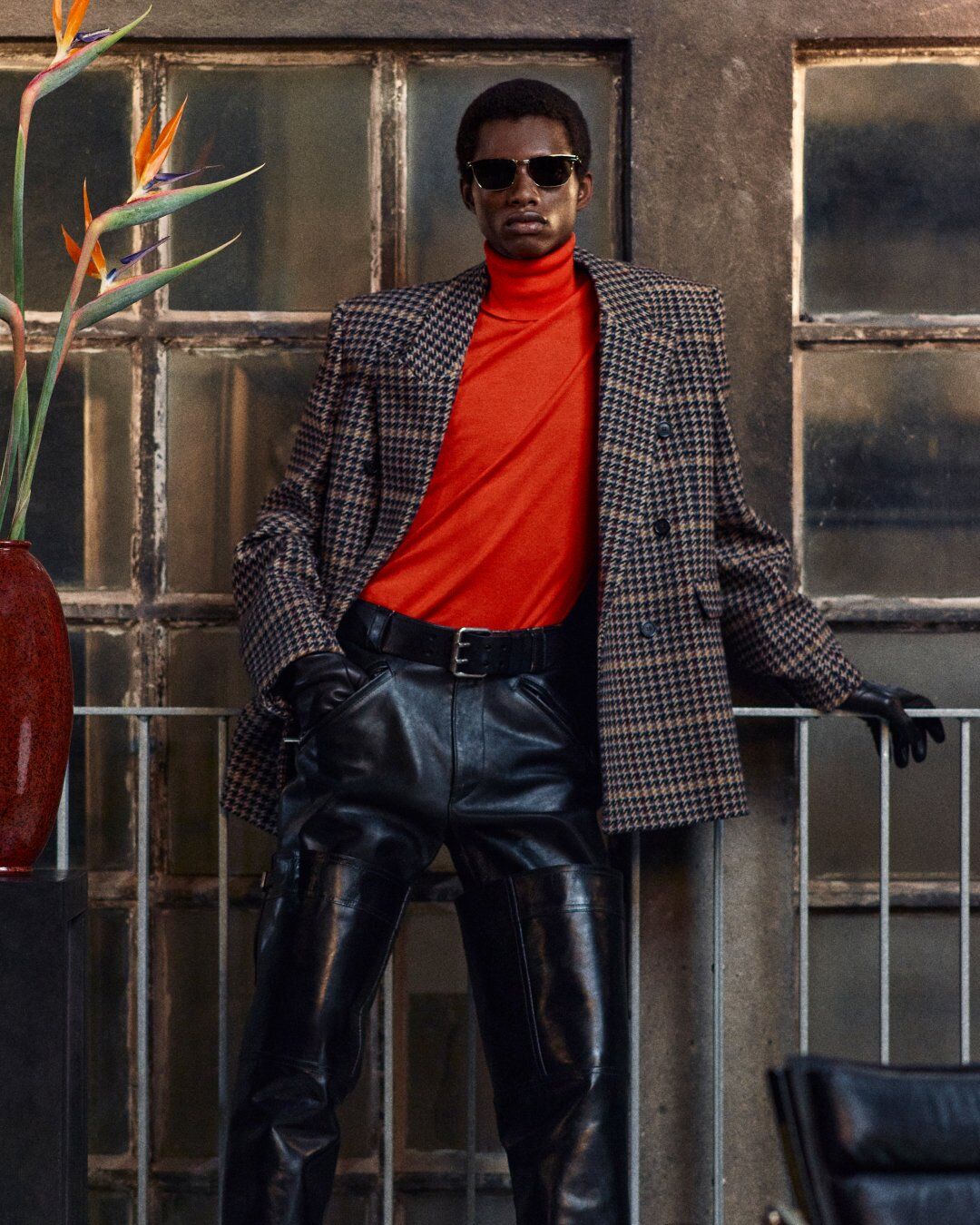 MOTORCYCLE ceinture en cuir