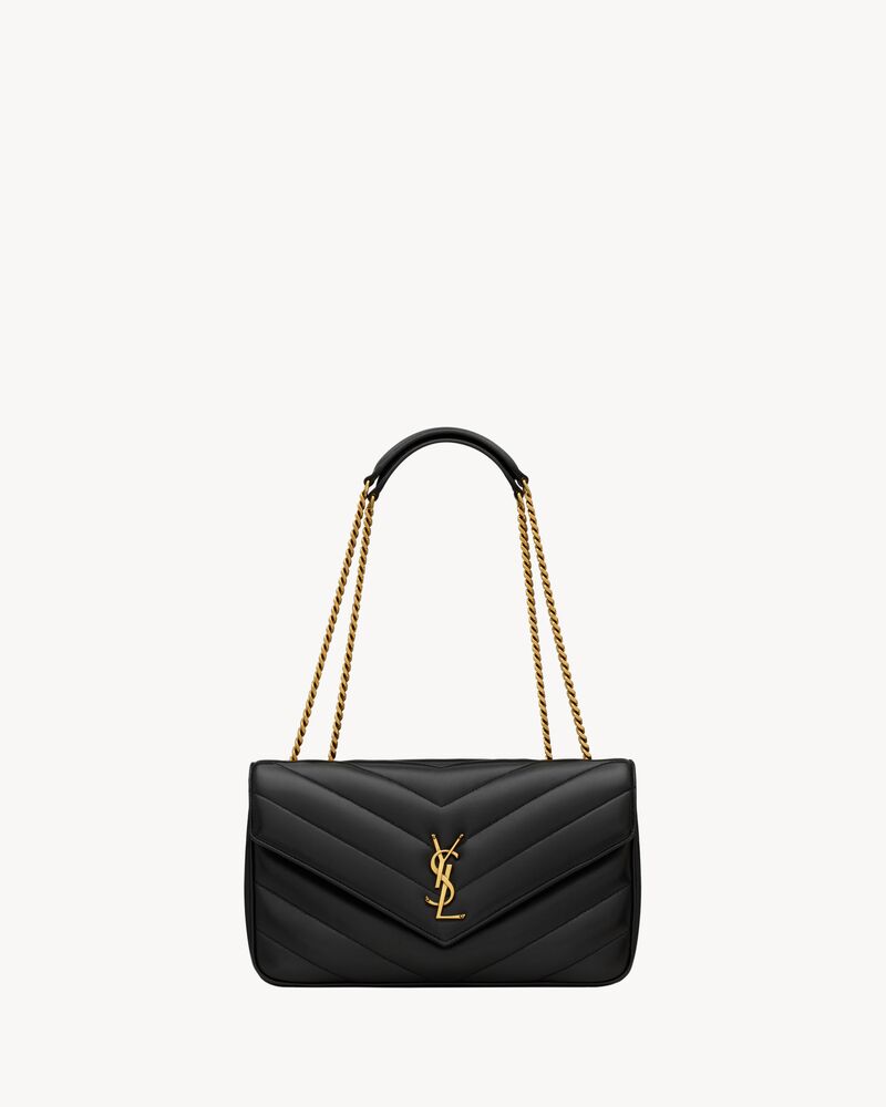 LOULOU medium in MATELASSÉ lambskin