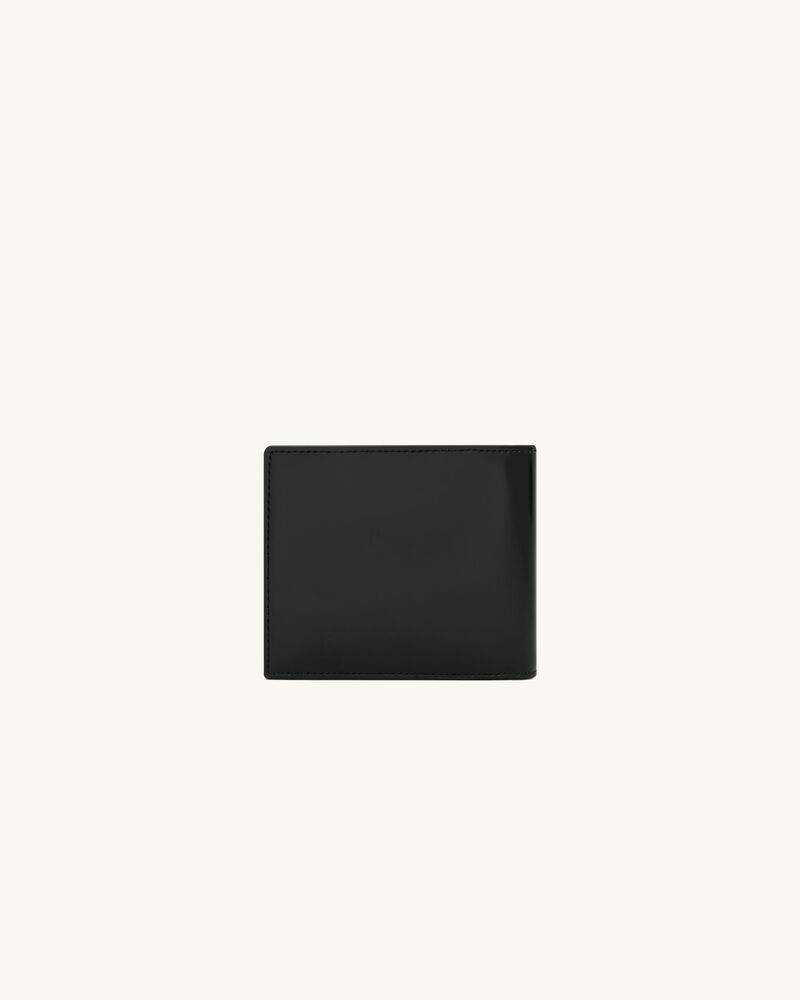 CASSANDRE SHADOW SAINT LAURENT EAST/WEST WALLET IN patent LEATHER