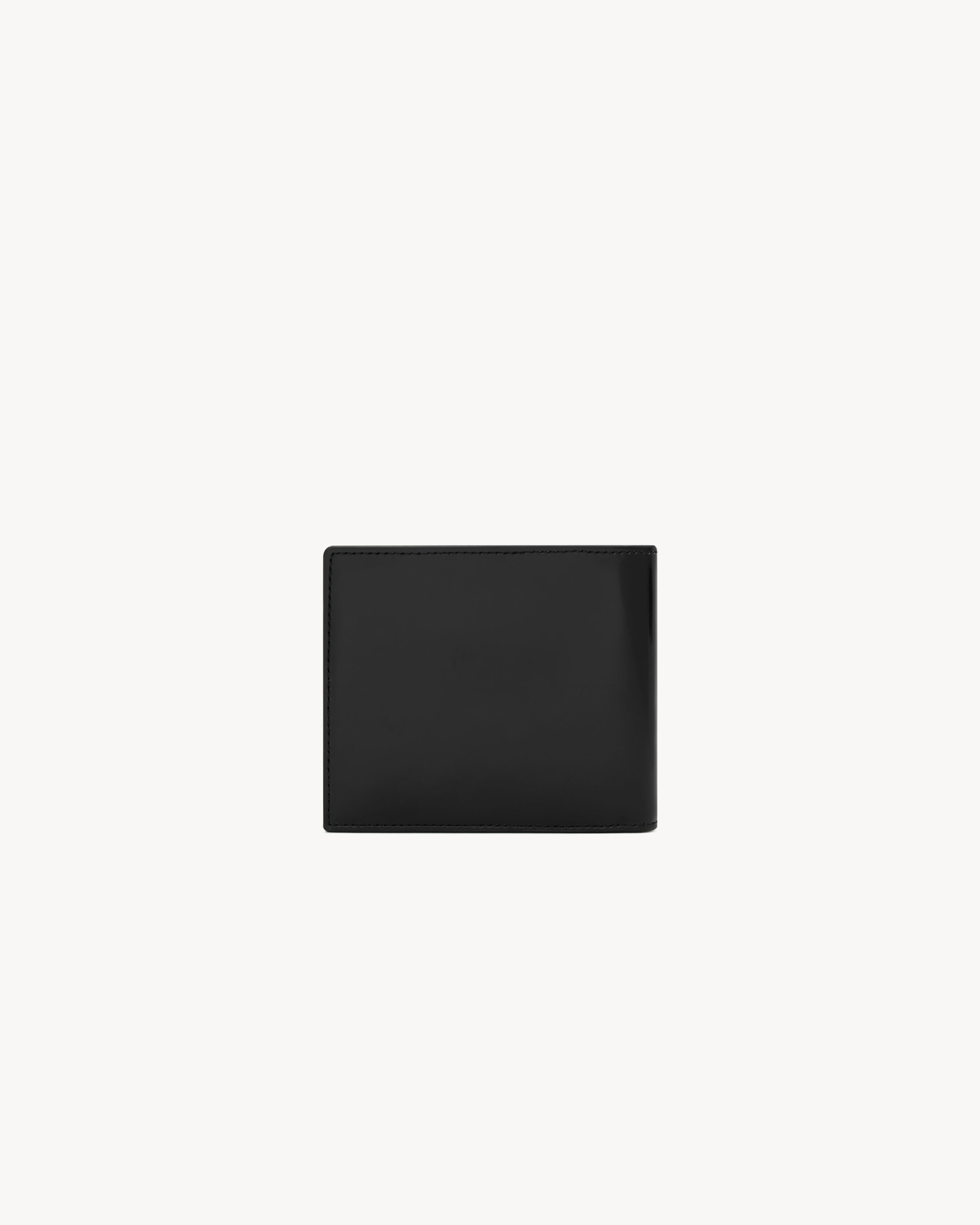 CASSANDRE SHADOW SAINT LAURENT EAST/WEST WALLET IN patent LEATHER