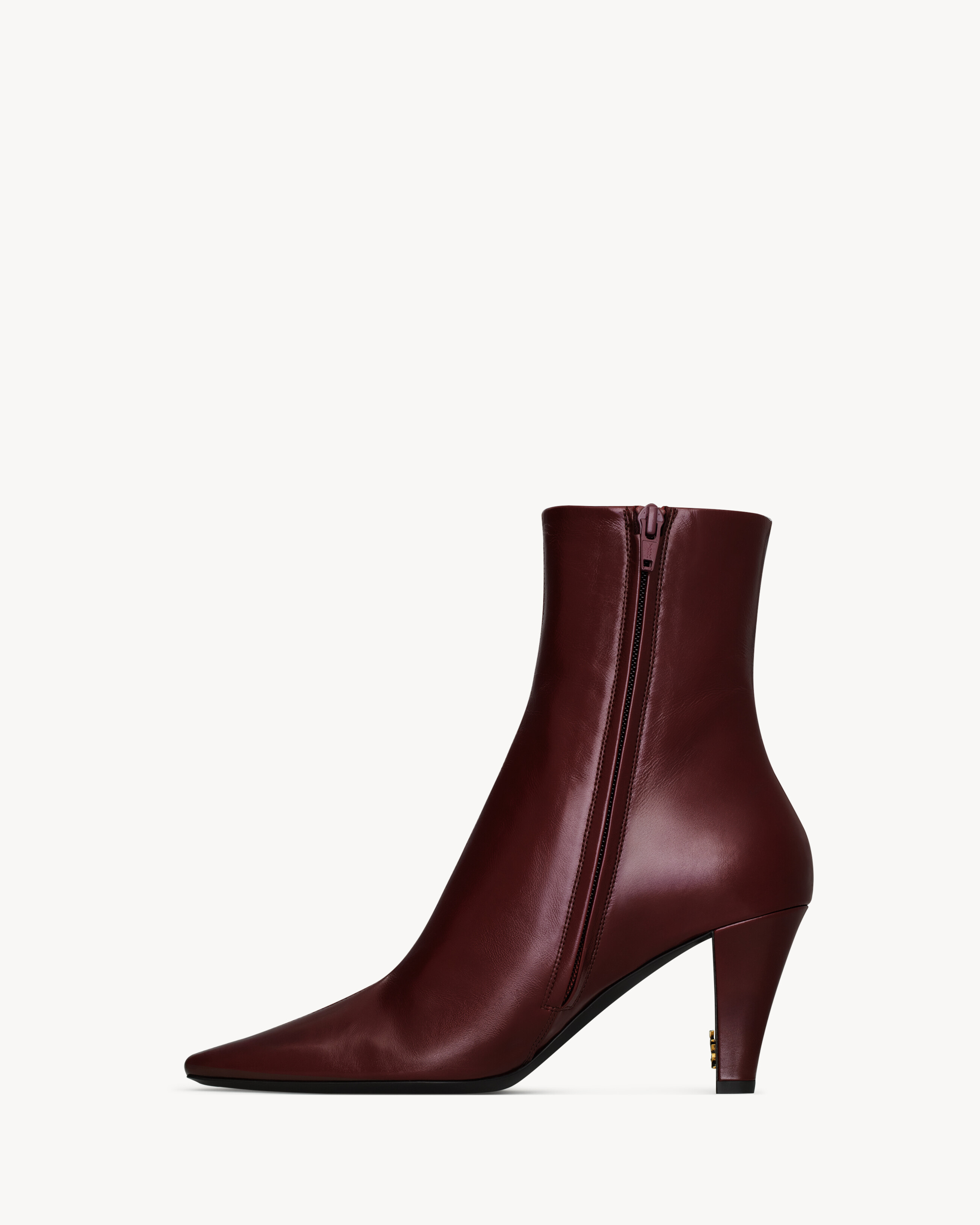 JILL booties in smooth leather