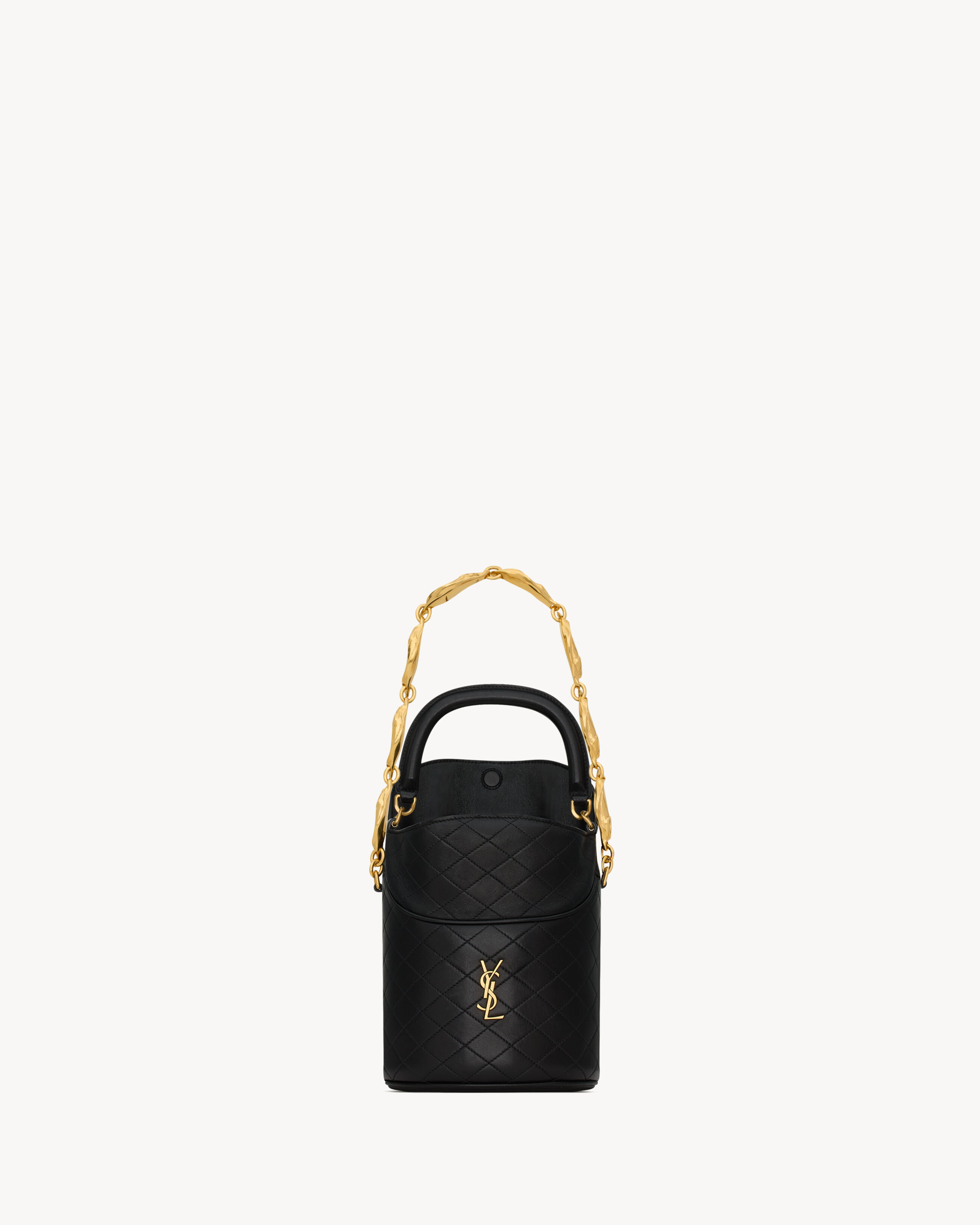 GABY BUCKET BAG IN LEATHER