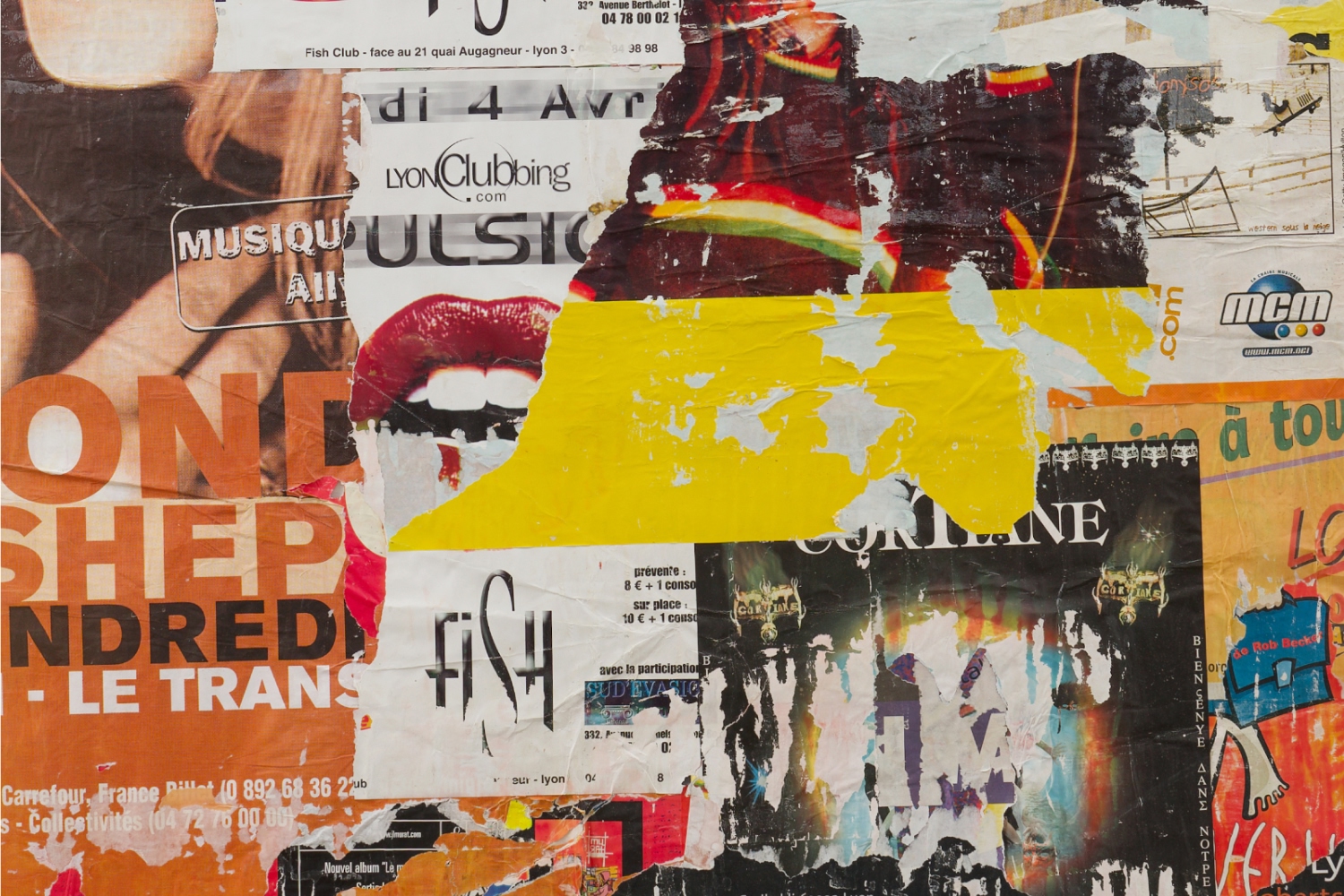 RD Block Home > RD JACQUES VILLEGLÉ EXHIBITION > image 
