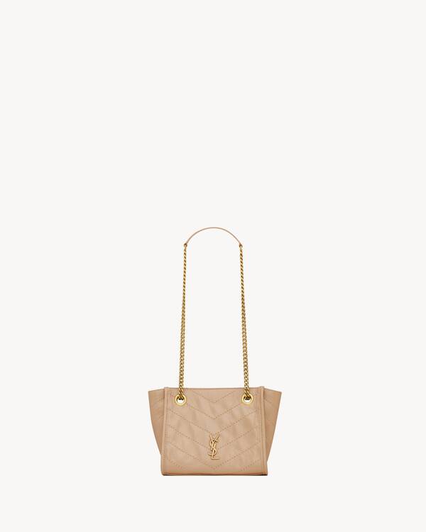 NIKI mini shopping in vintage leather
