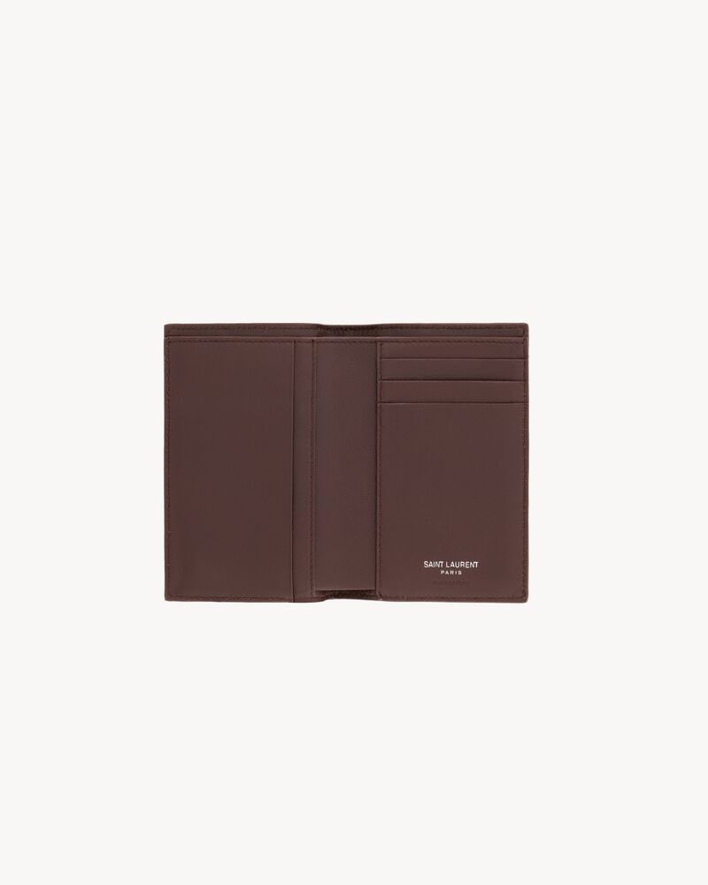 TINY CASSANDRE credit card wallet in hagfish