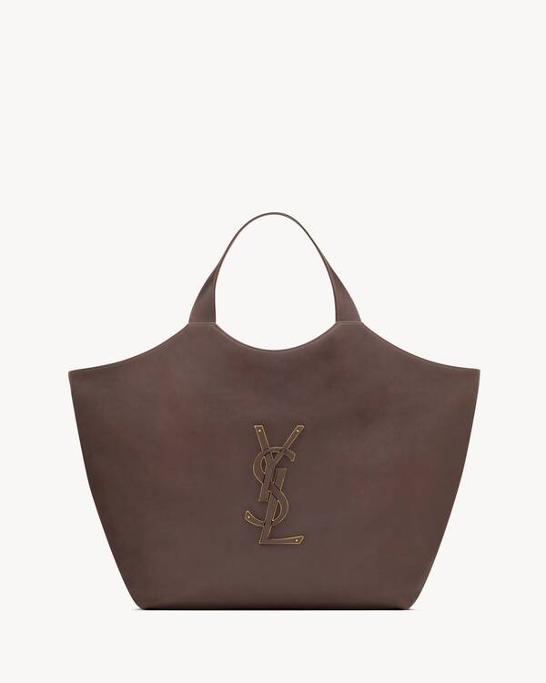 ICARE in smooth leather in Brown | Saint Laurent | YSL US | ID