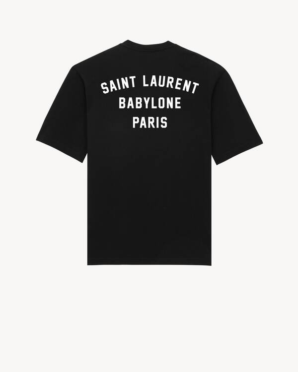SAINT LAURENT BABYLONE T-SHIRT