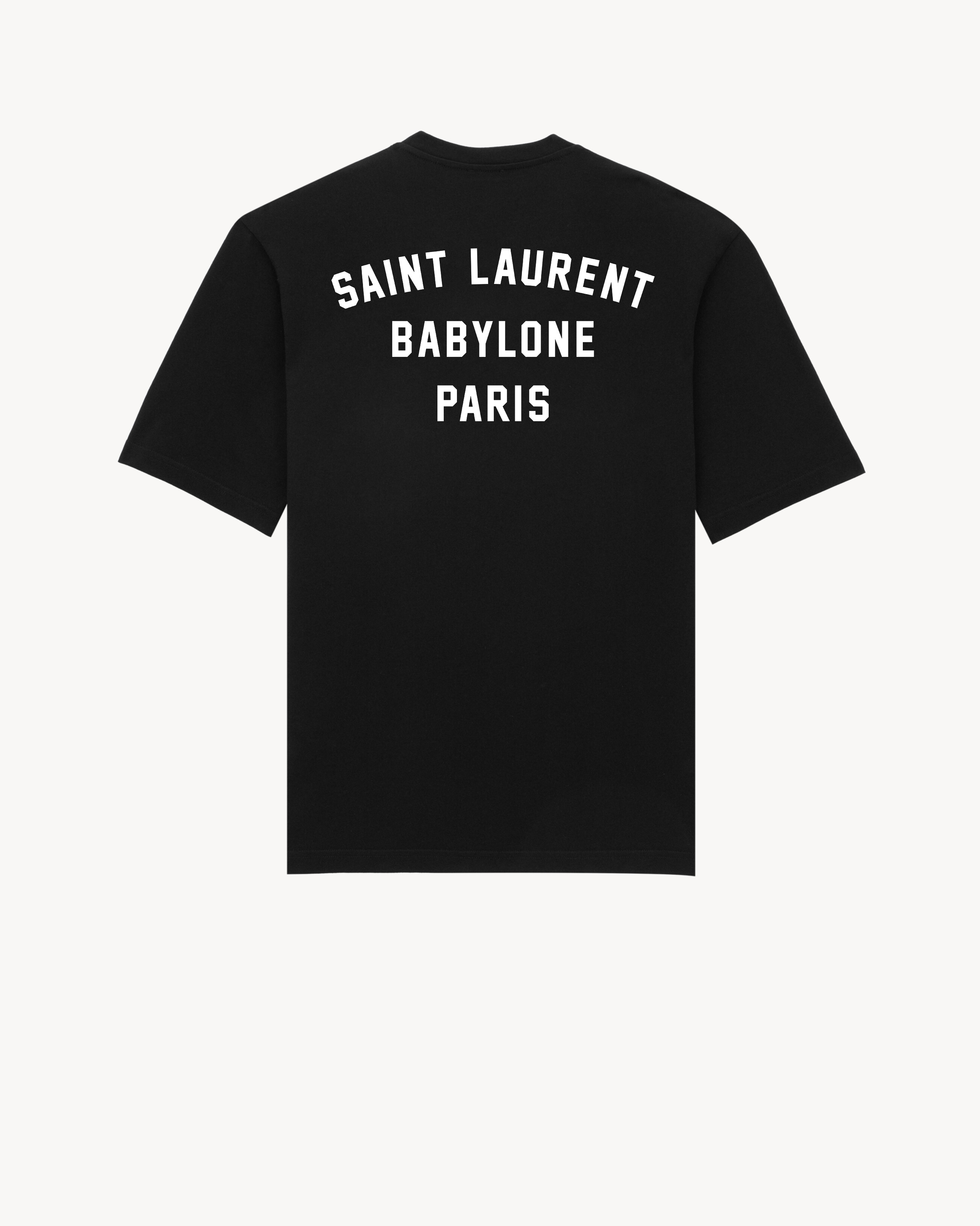 SAINT LAURENT BABYLONE T-SHIRT