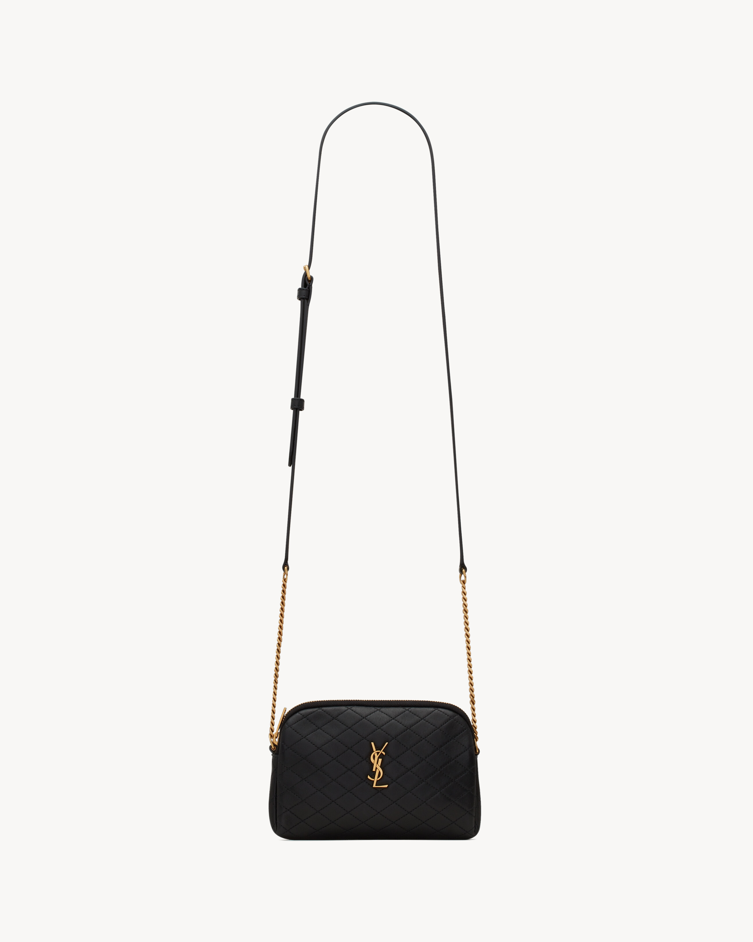 GABY ZIPPERED POUCH IN LAMBSKIN