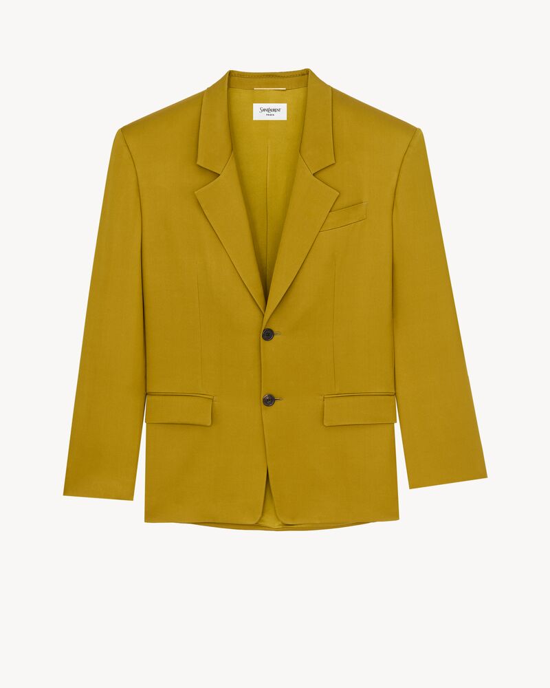 jacket in silk duchess satin