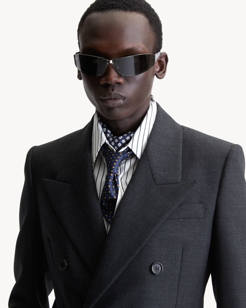 tie in silk jacquard