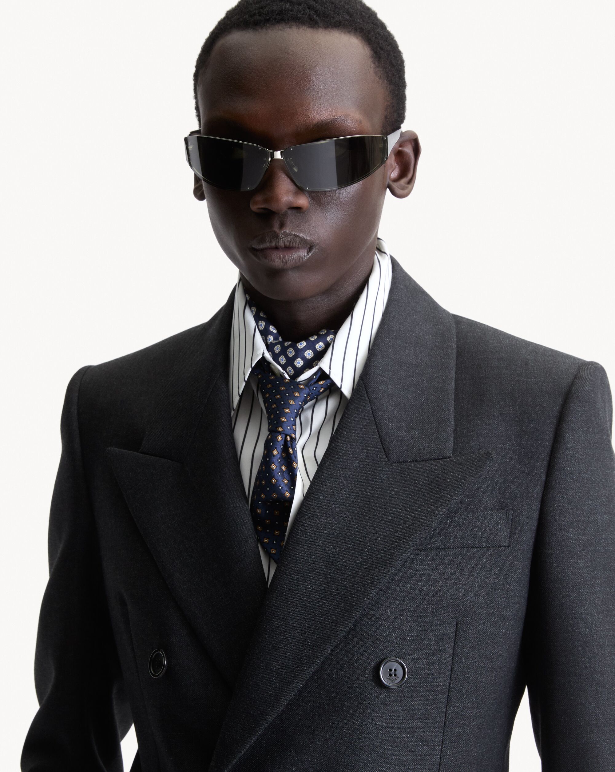 tie in silk jacquard