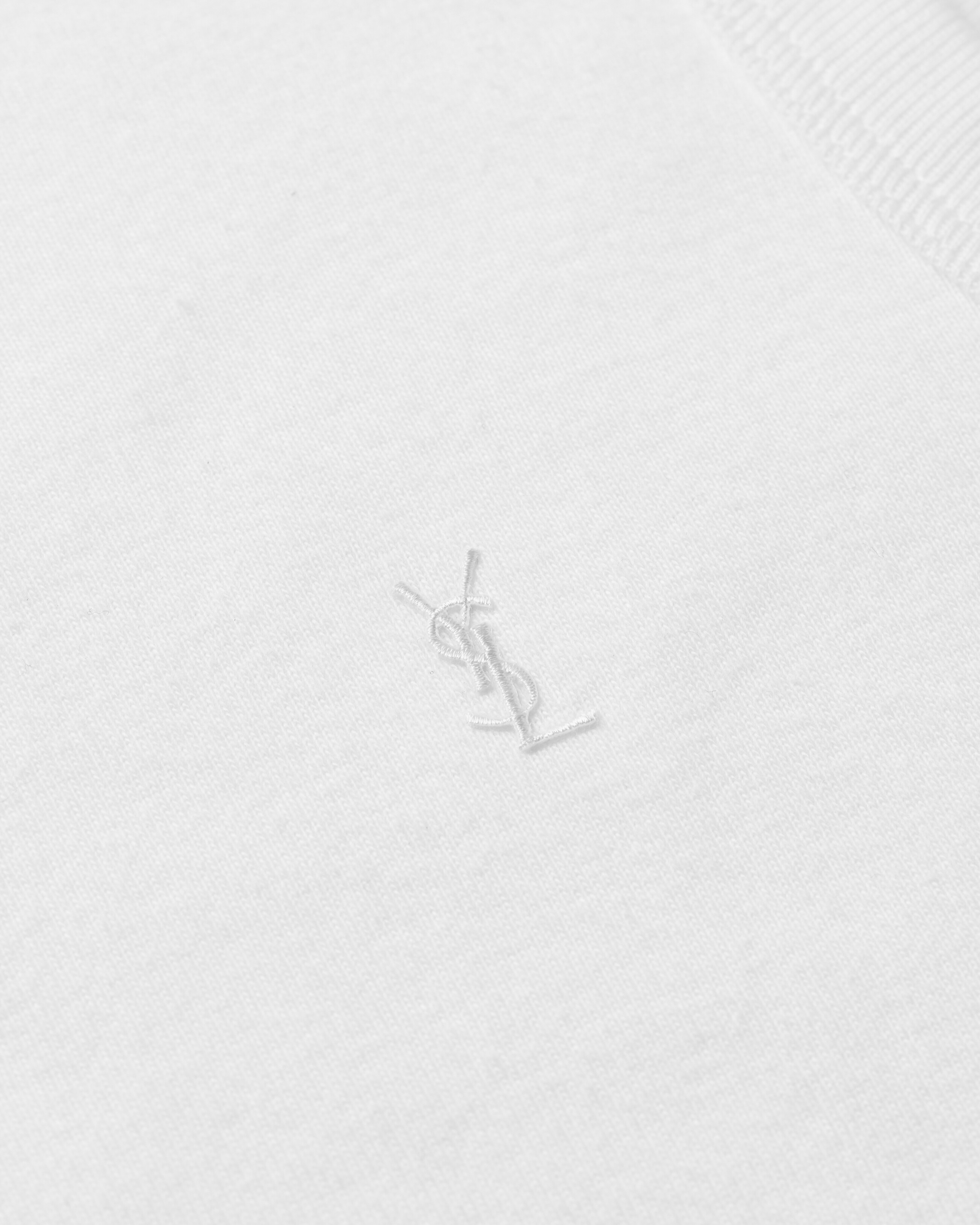 CASSANDRE tank top in ribbed cotton jersey