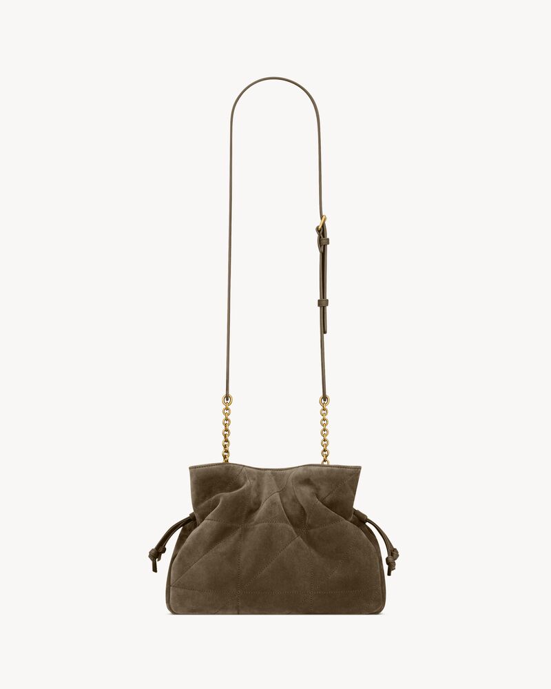 JAMIE shoulder pouch in suede