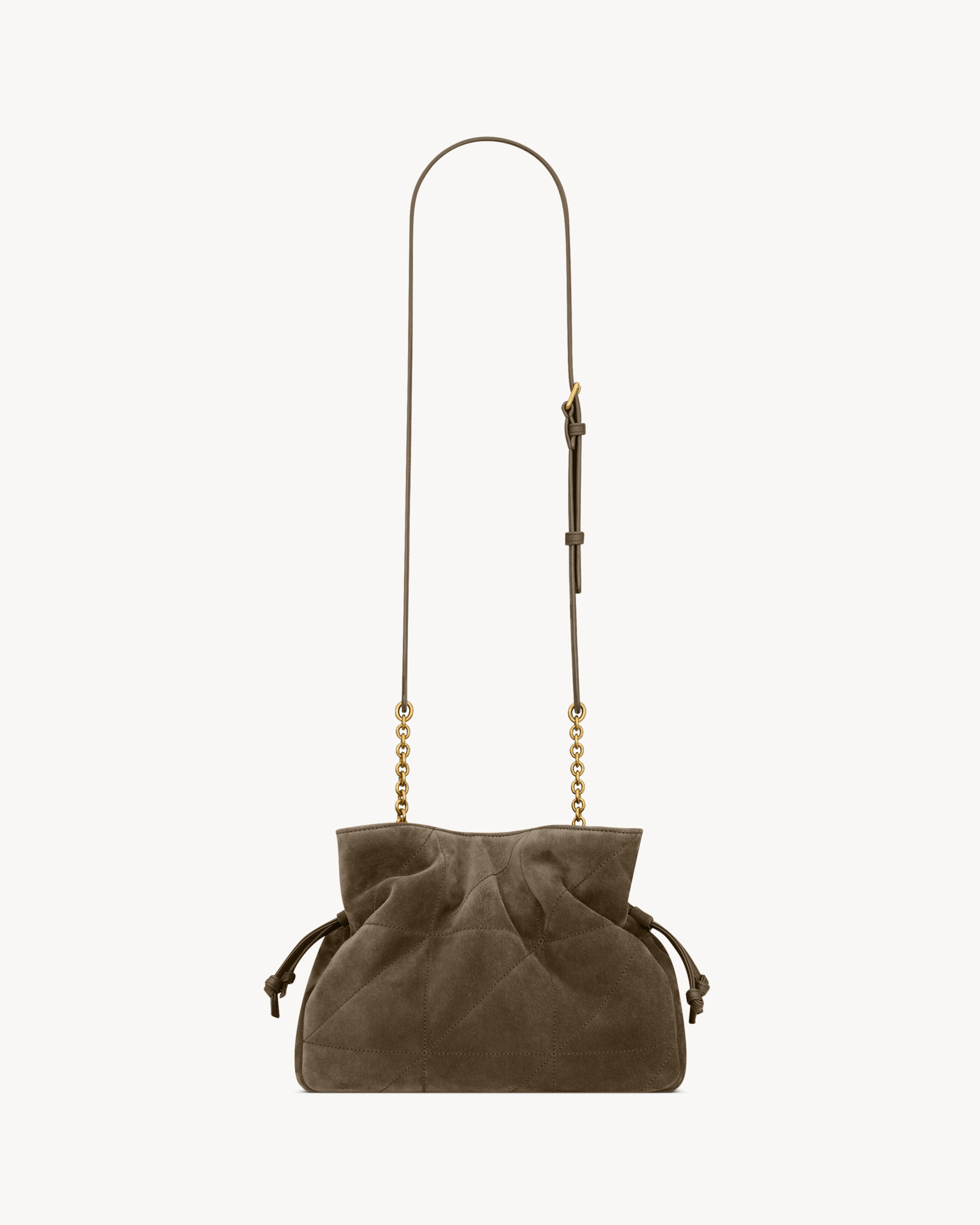 JAMIE shoulder pouch in suede