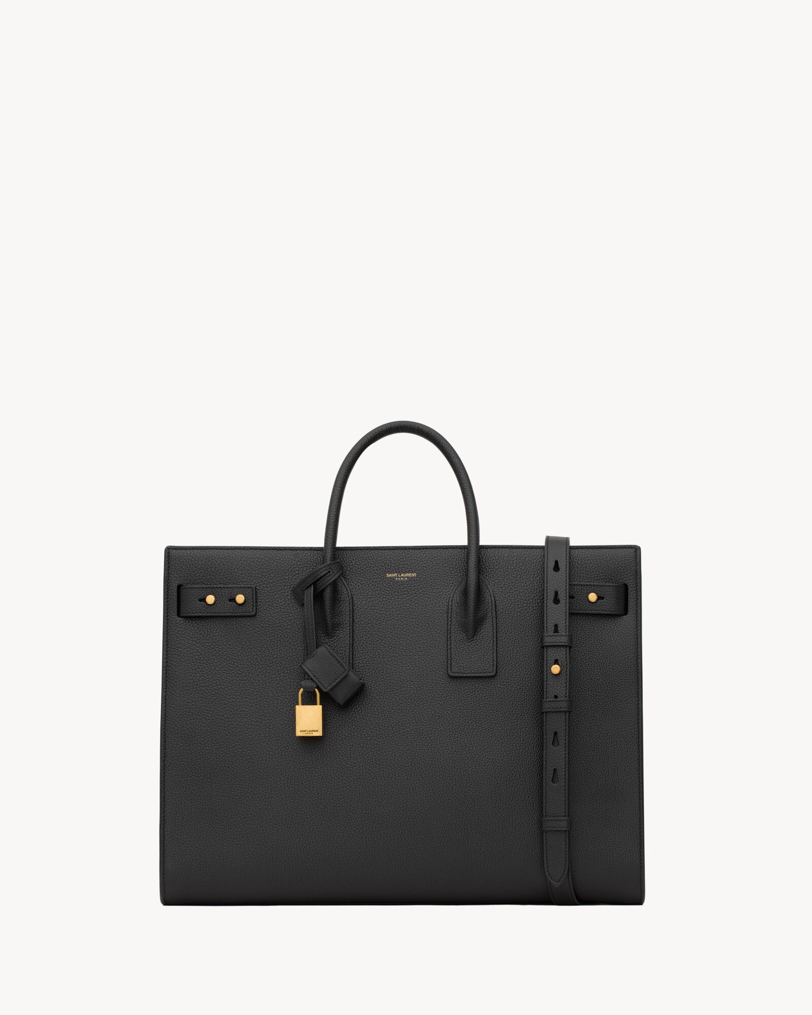 Sac de Jour thin large in grained leather — 631526DTI0W1000