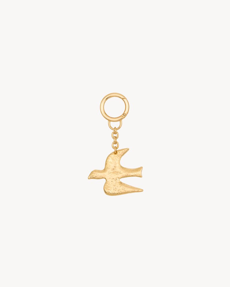 DOVE KEYRING IN BRASS