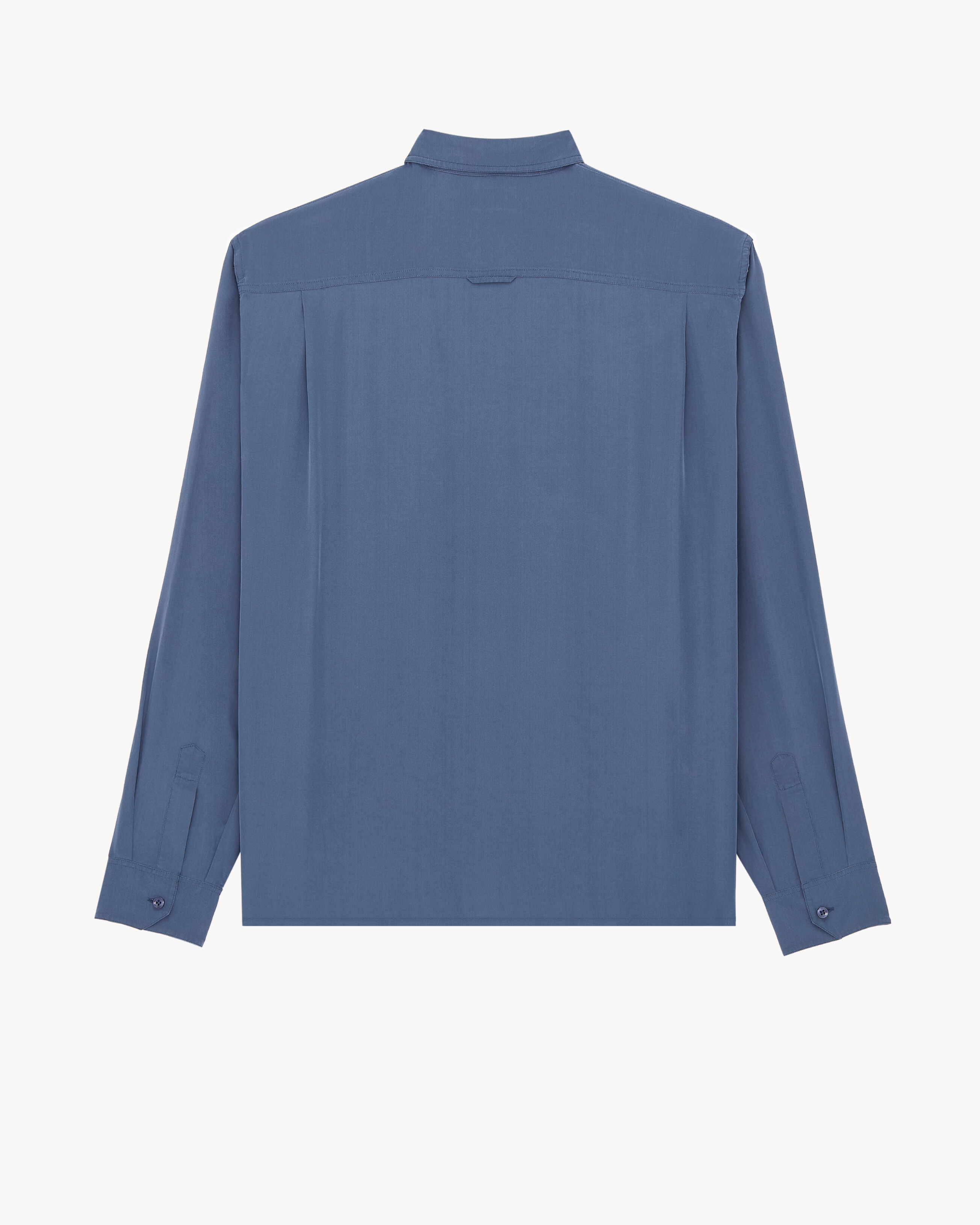 shirt in viscose and silk