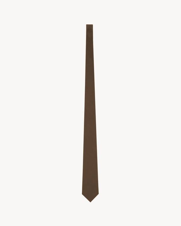tie in silk satin