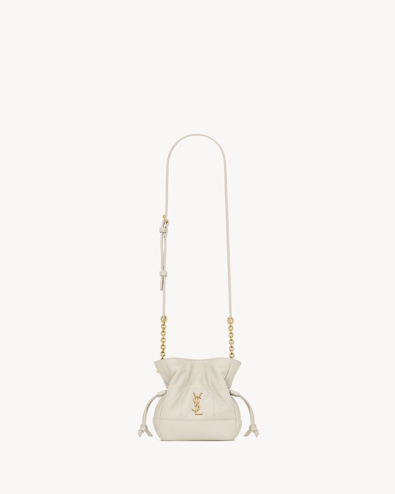 JAMIE mini shoulder pouch in lambskin