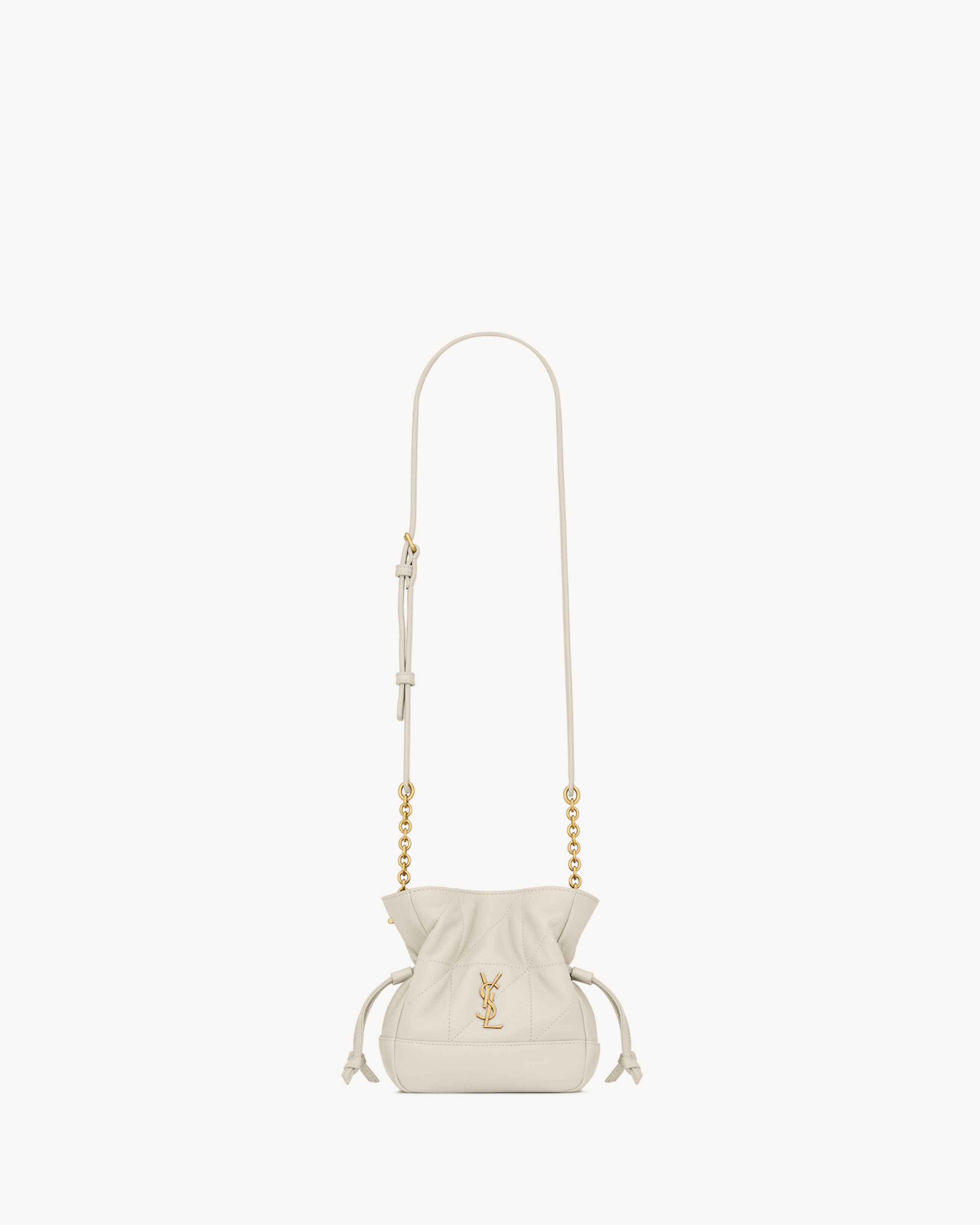 Minipochette de hombro Jamie de piel de cordero