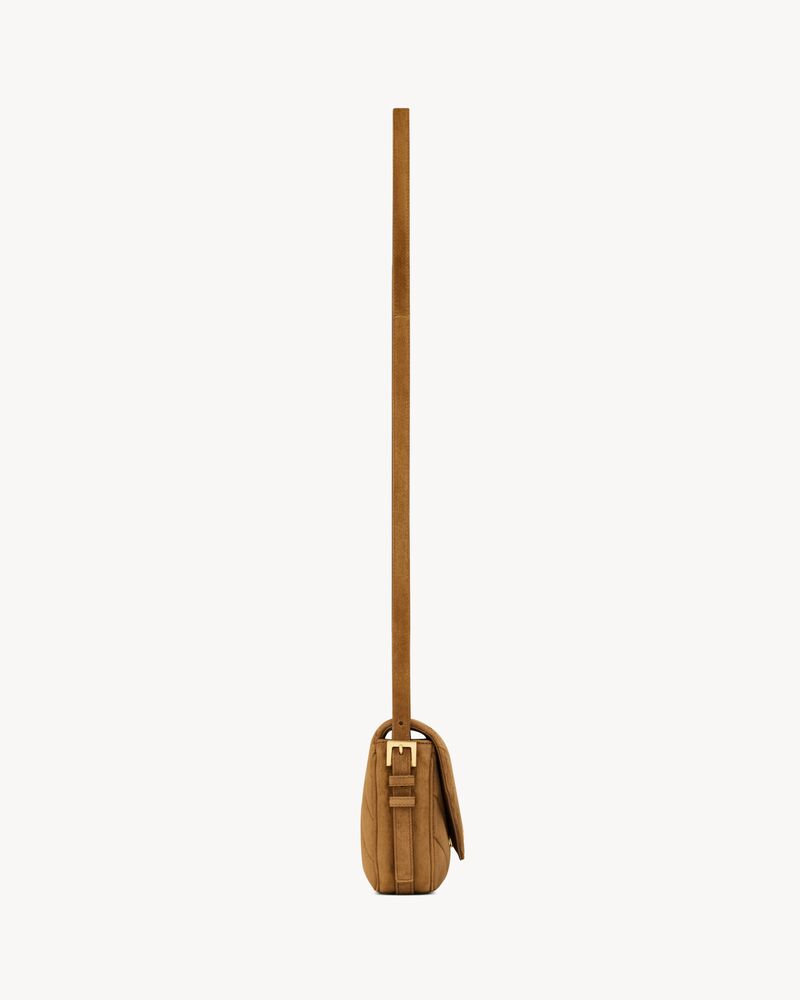 LOULOU toy crossbody in MATELASSÉ suede