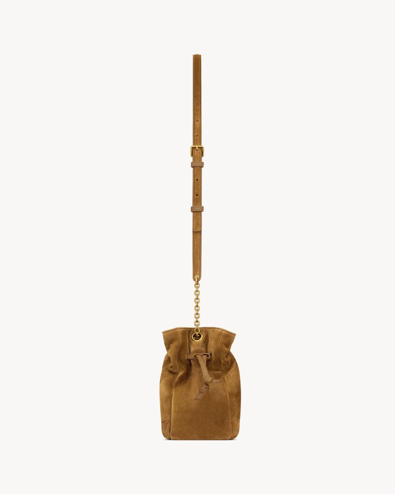 JAMIE shoulder pouch in suede