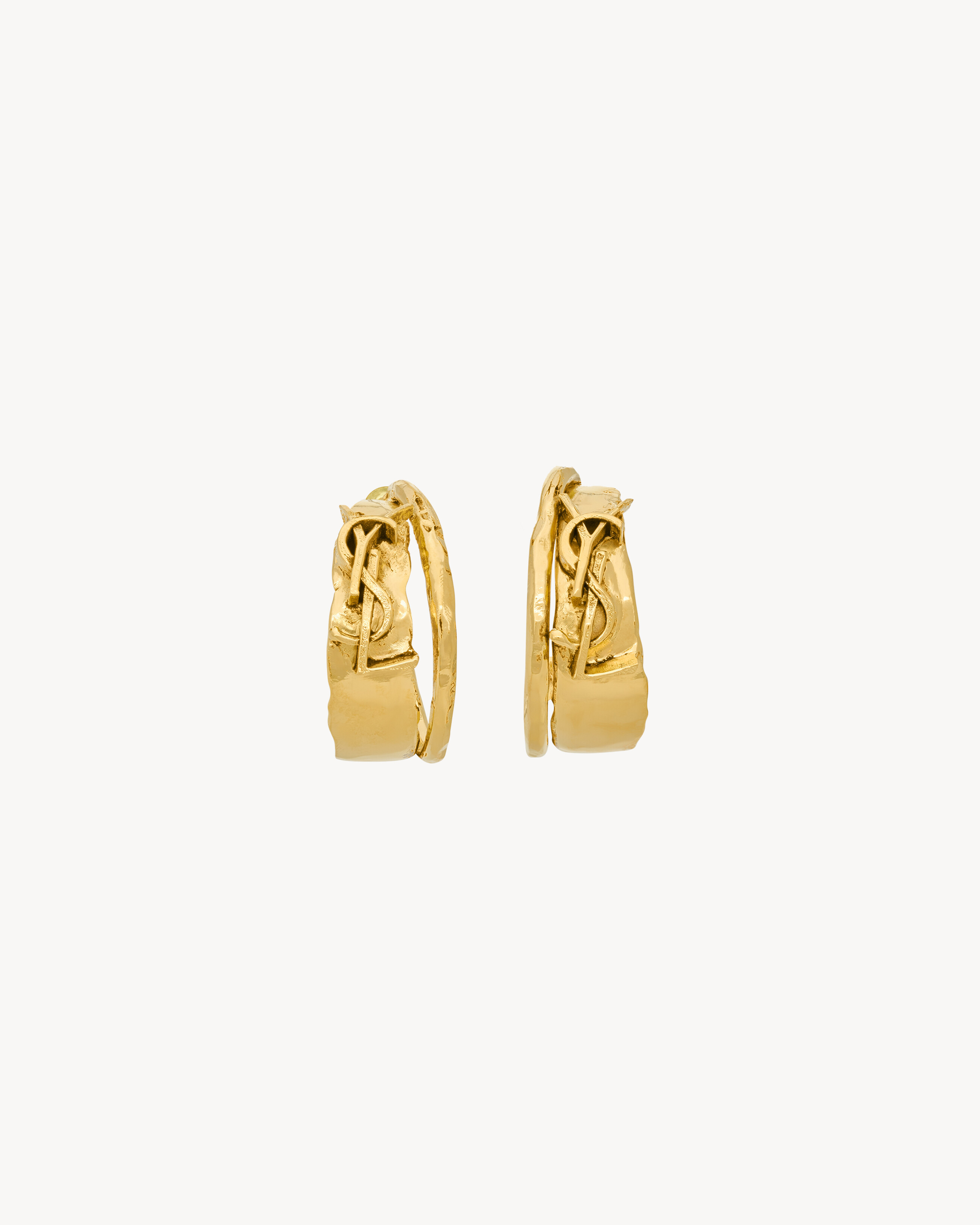 small CASSANDRE earrings in metal