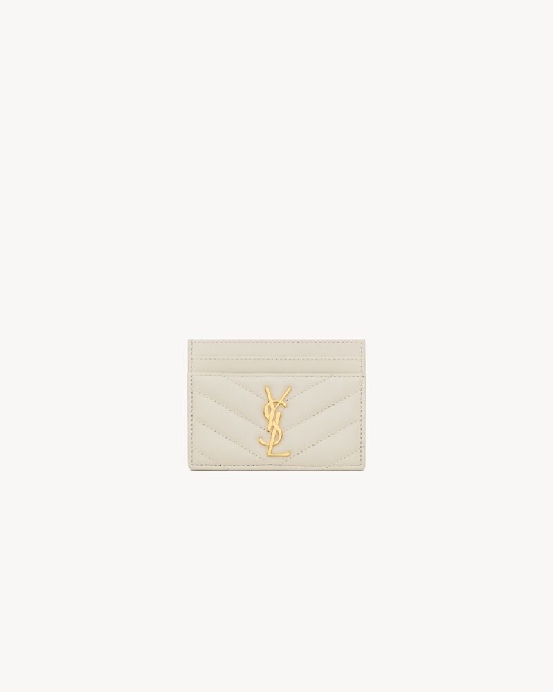 CASSANDRE MATELASSÉ card case in lambskin